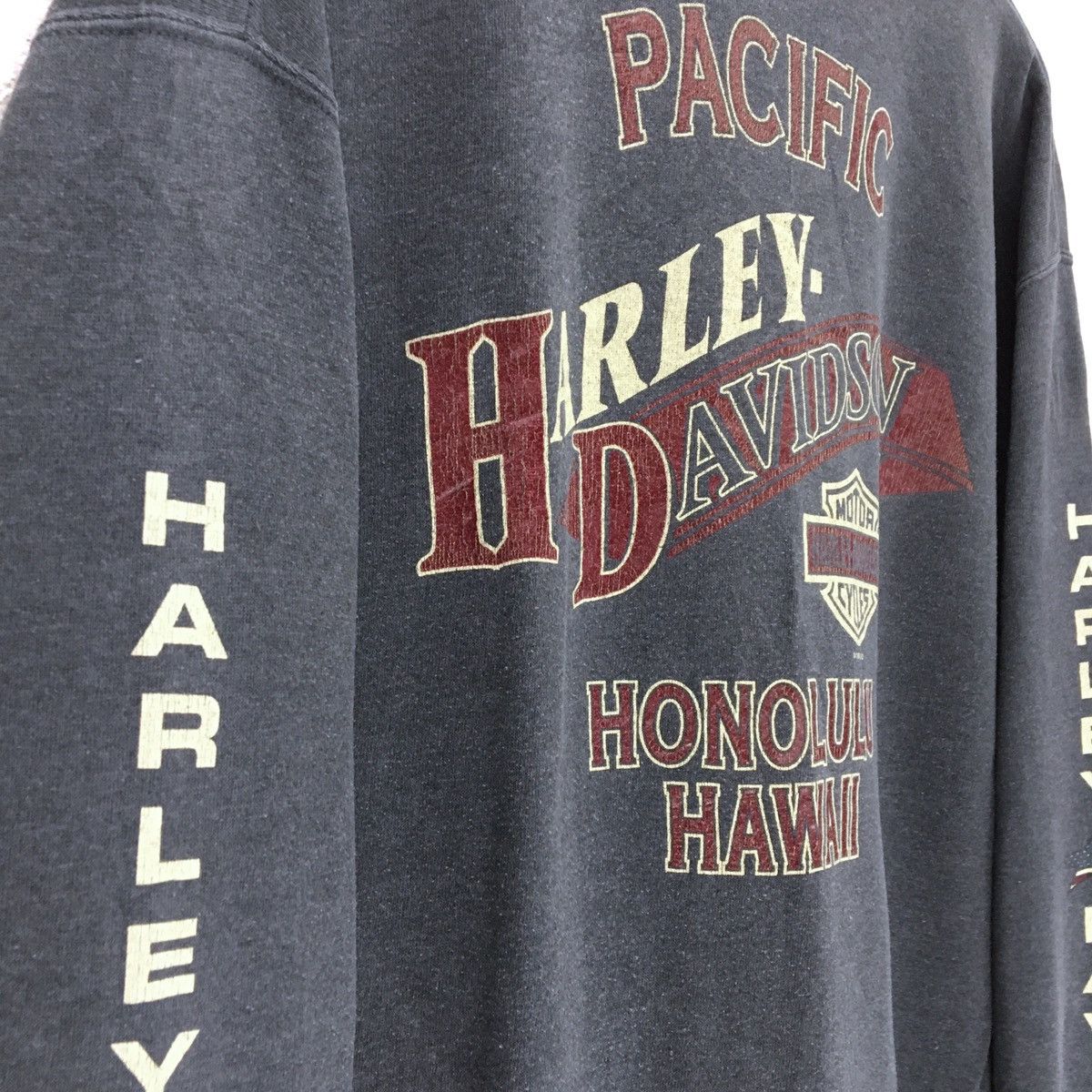 Harley Davidson × Vintage HARLEY DAVIDSON HD Honolulu Hawaii Sweatshirt Size US L / EU 52-54 / 3 - 10 Thumbnail