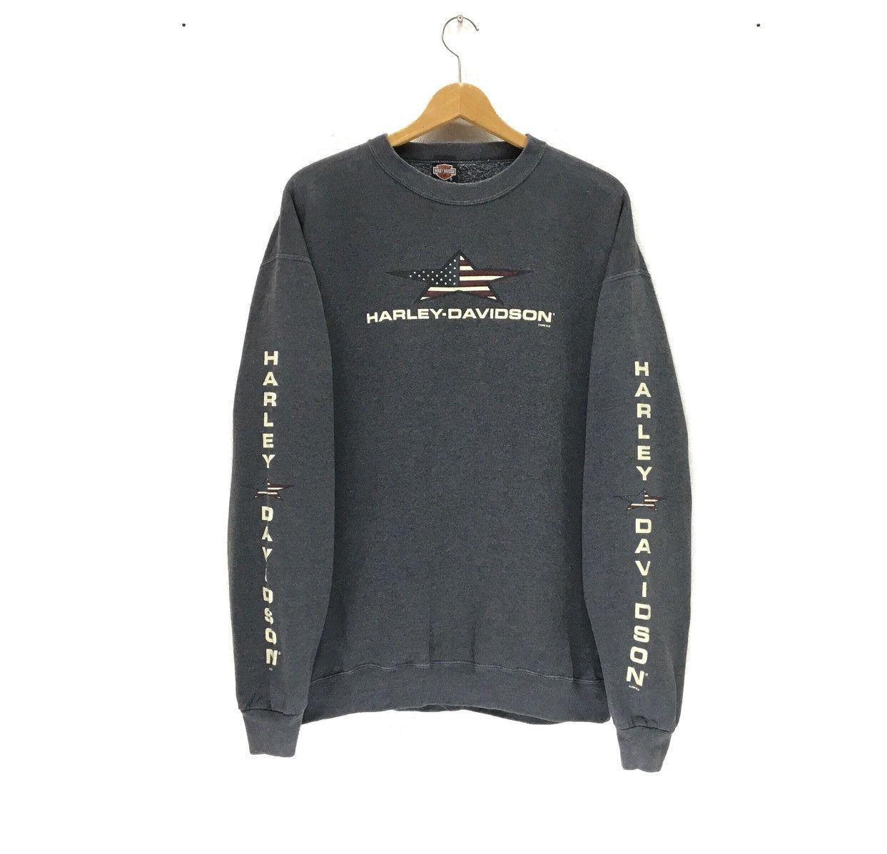 Harley Davidson × Vintage HARLEY DAVIDSON HD Honolulu Hawaii Sweatshirt Size US L / EU 52-54 / 3 - 2 Thumbnail