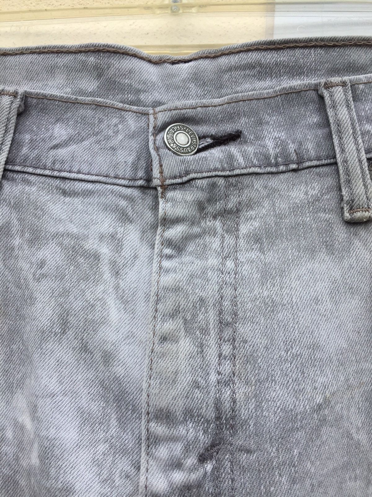Levi's Vintage Levis Asid Wash Streetwear Denim Pants Size US 33 - 2 Thumbnail