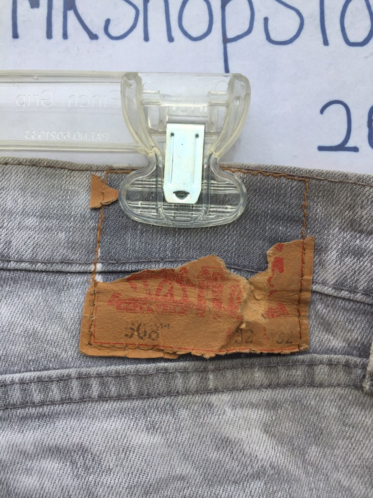 Levi's Vintage Levis Asid Wash Streetwear Denim Pants Size US 33 - 10 Thumbnail