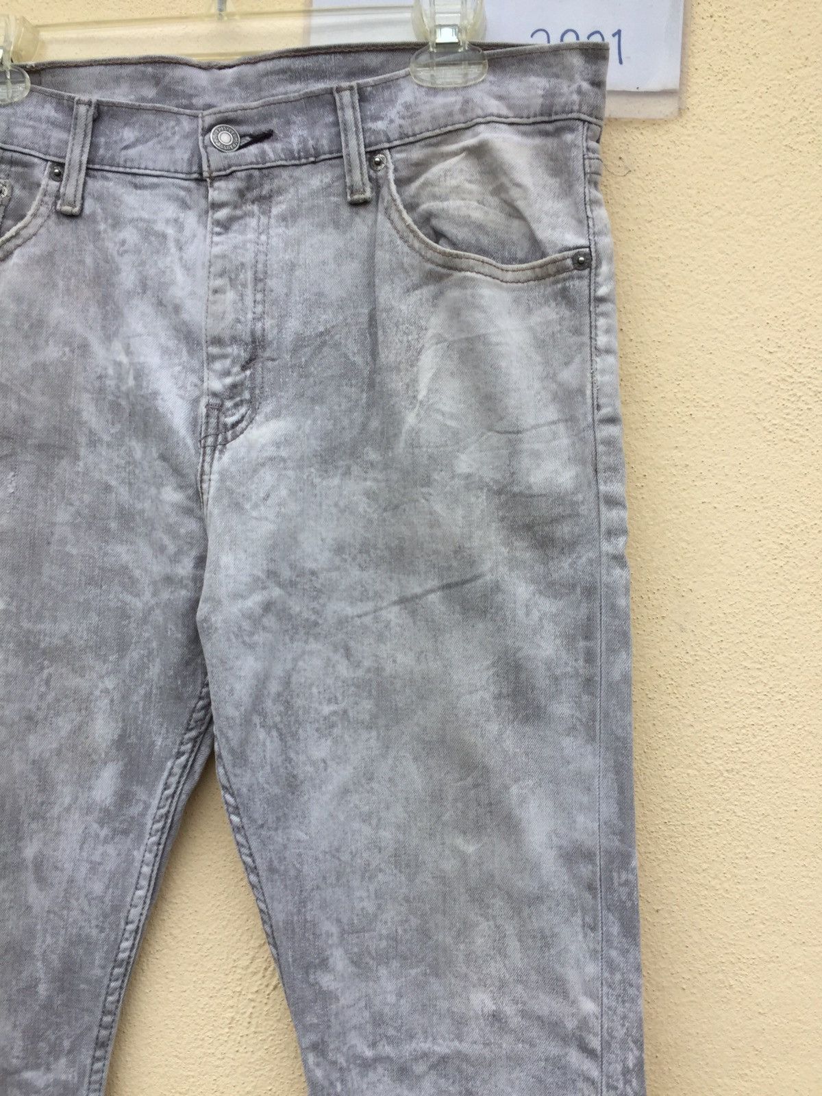 Levi's Vintage Levis Asid Wash Streetwear Denim Pants Size US 33 - 3 Thumbnail