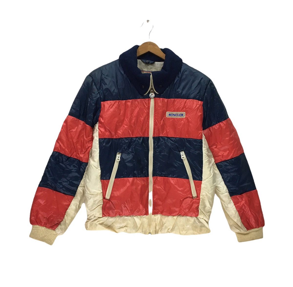 Moncler × Sports Specialties × Vintage Vintage MONCLER Ski Multicolour Puffer Jacket Size XS / US 0-2 / IT 36-38 - 1 Thumbnail