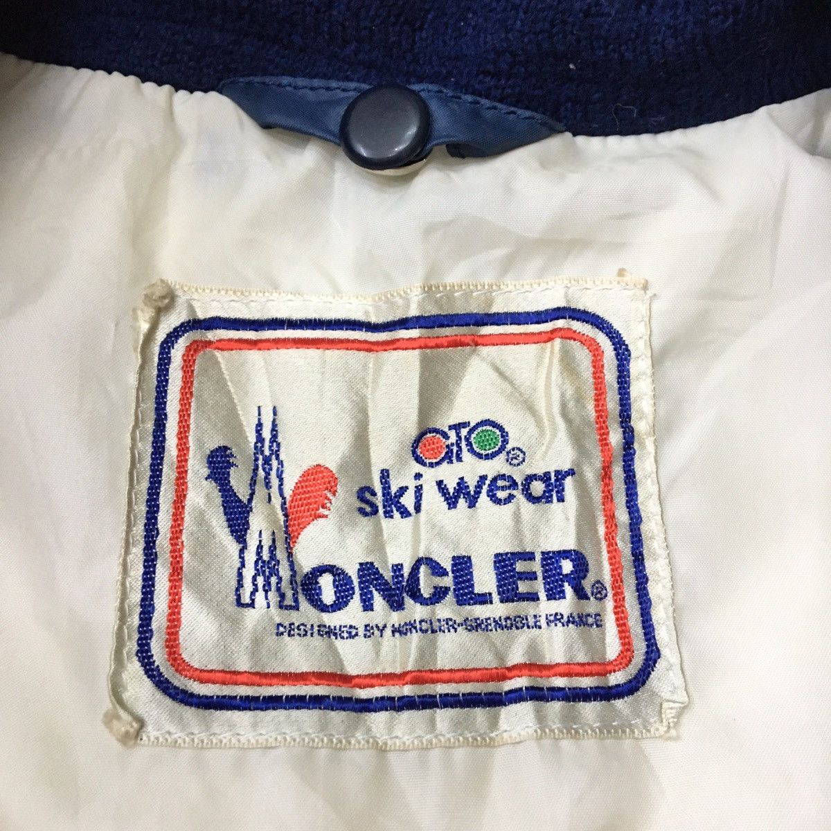 Moncler × Sports Specialties × Vintage Vintage MONCLER Ski Multicolour Puffer Jacket Size XS / US 0-2 / IT 36-38 - 12 Thumbnail