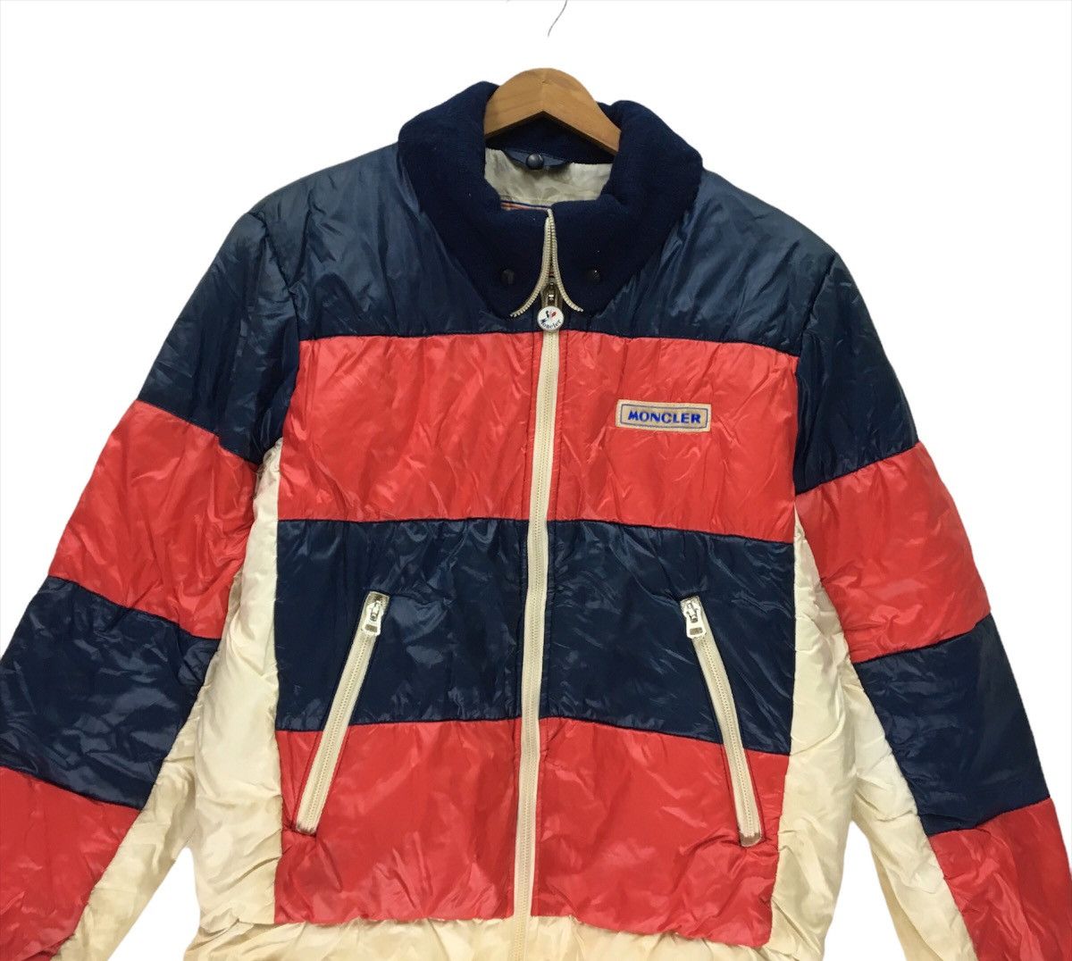 Moncler × Sports Specialties × Vintage Vintage MONCLER Ski Multicolour Puffer Jacket Size XS / US 0-2 / IT 36-38 - 4 Thumbnail