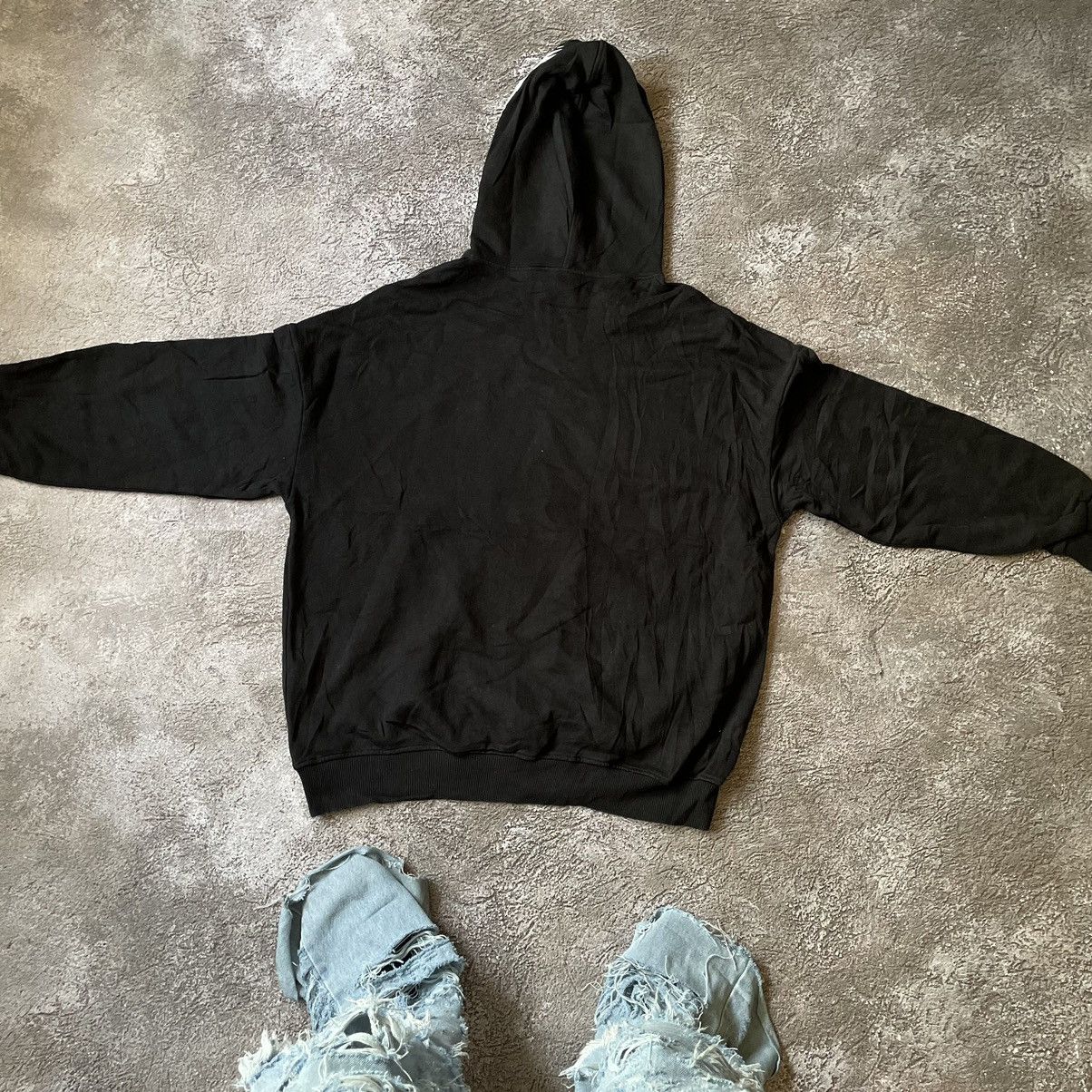 Vintage Vintage Y2K 90s Graphic Hoodie Oversized Black Goth Faded M Size US M / EU 48-50 / 2 - 6 Thumbnail