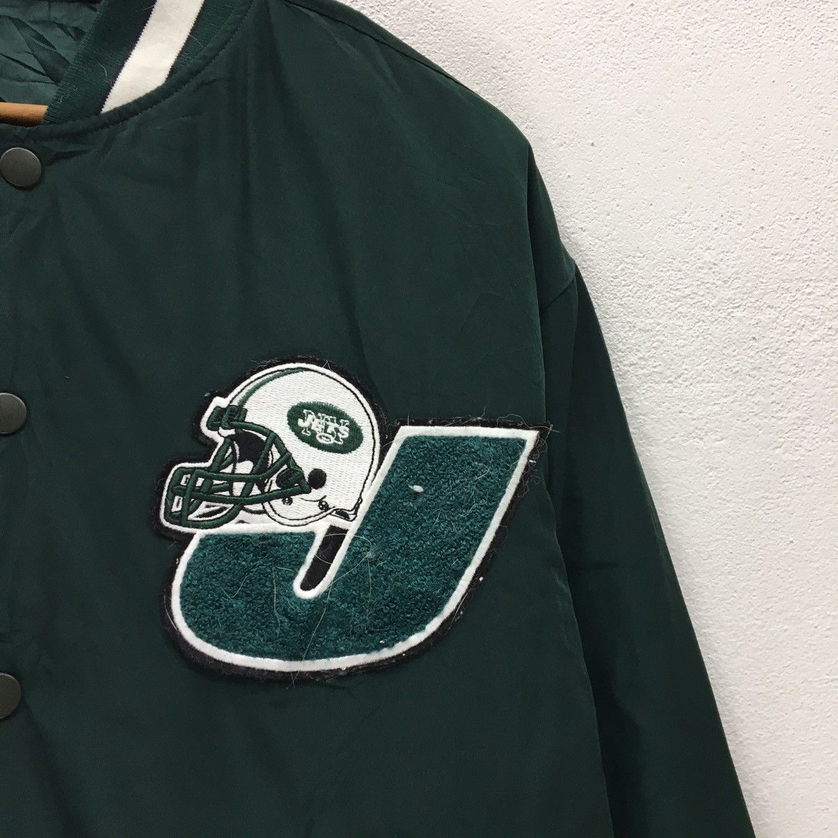 NFL × Sports Specialties NEW YORK JETS NFL Bomber Jacket Size US M / EU 48-50 / 2 - 6 Thumbnail