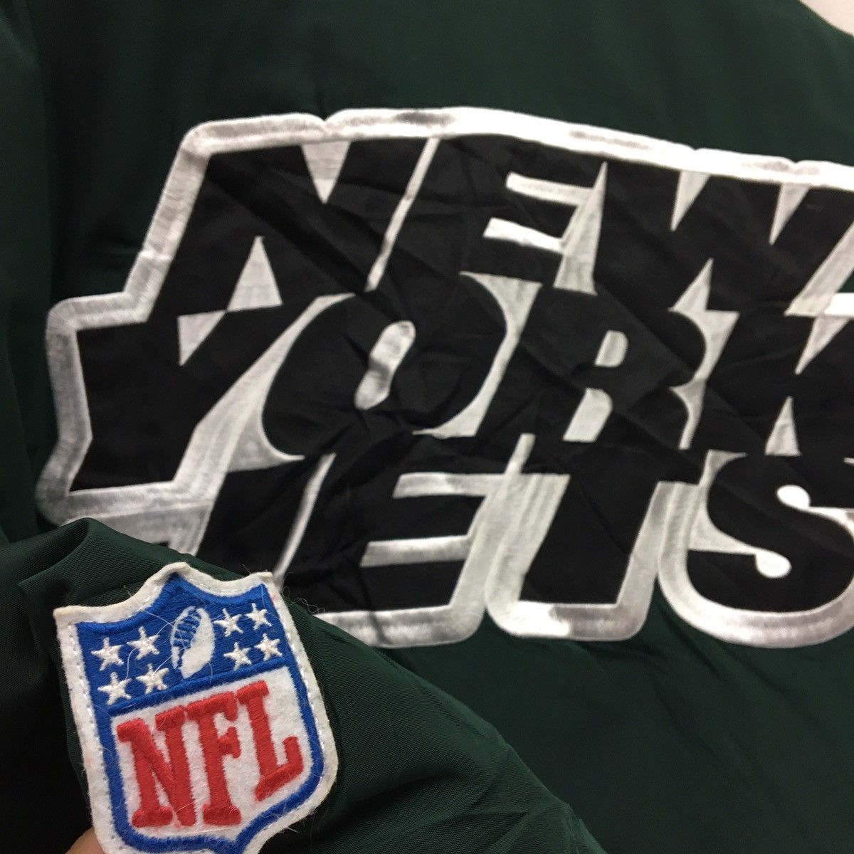 NFL × Sports Specialties NEW YORK JETS NFL Bomber Jacket Size US M / EU 48-50 / 2 - 9 Thumbnail