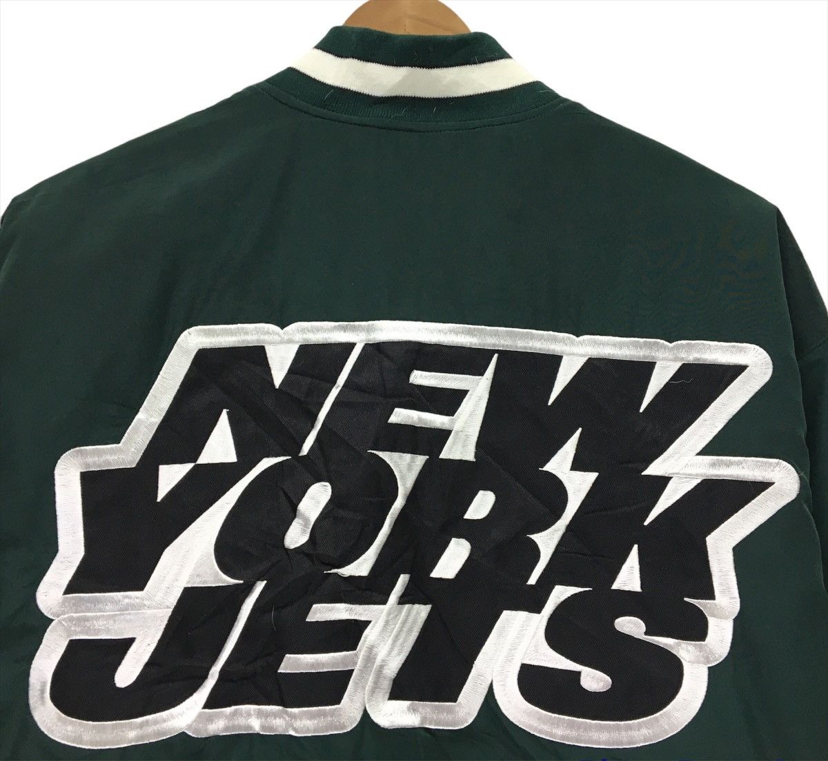 NFL × Sports Specialties NEW YORK JETS NFL Bomber Jacket Size US M / EU 48-50 / 2 - 5 Thumbnail