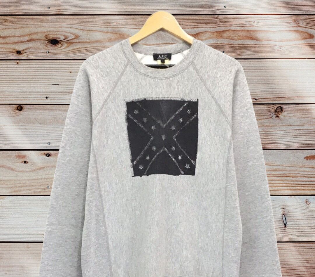 A.P.C. A.P.C Crewneck Sweatshirt Size US M / EU 48-50 / 2 - 3 Thumbnail