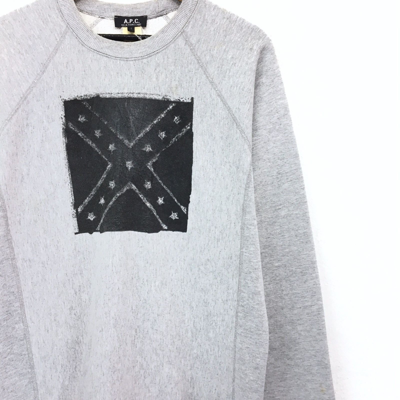 A.P.C. A.P.C Crewneck Sweatshirt Size US M / EU 48-50 / 2 - 5 Thumbnail