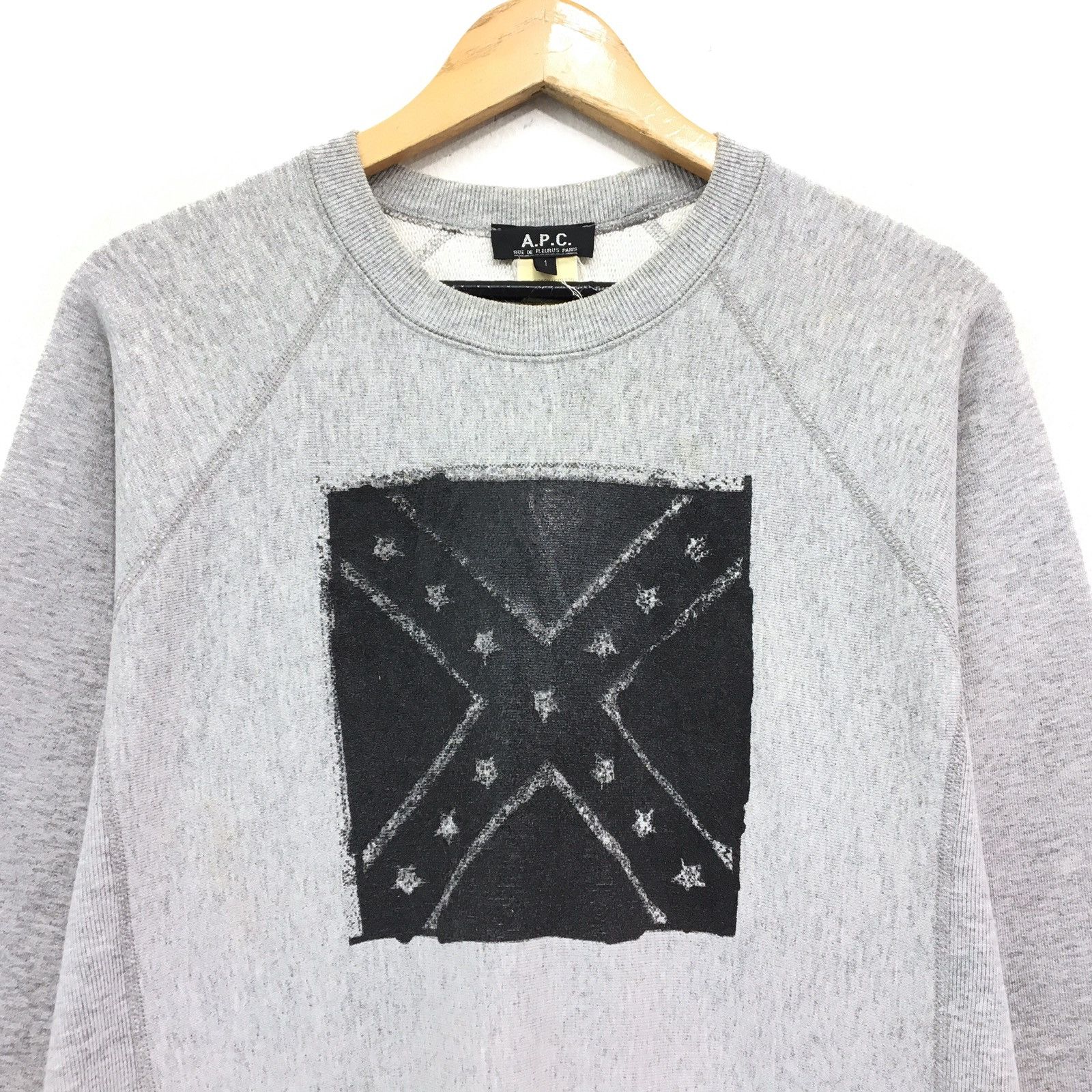 A.P.C. A.P.C Crewneck Sweatshirt Size US M / EU 48-50 / 2 - 4 Thumbnail