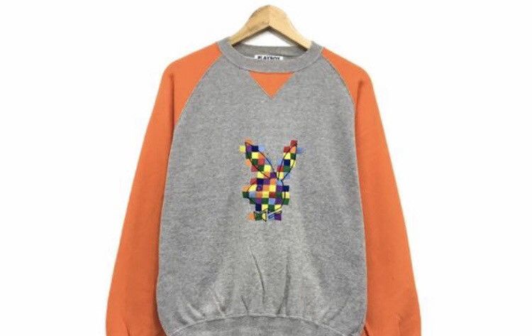 Playboy PLAYBOY Tetris Design Crewneck Sweatshirt Size US S / EU 44-46 / 1 - 3 Thumbnail