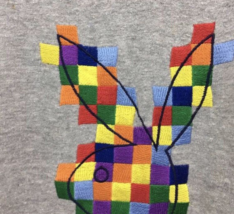 Playboy PLAYBOY Tetris Design Crewneck Sweatshirt Size US S / EU 44-46 / 1 - 7 Thumbnail