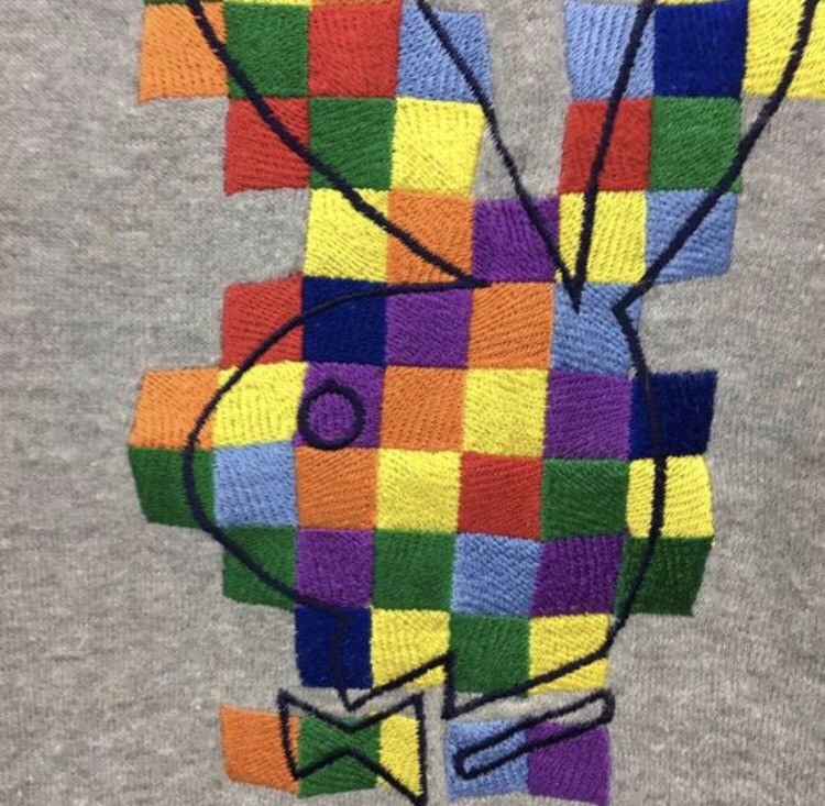 Playboy PLAYBOY Tetris Design Crewneck Sweatshirt Size US S / EU 44-46 / 1 - 8 Thumbnail