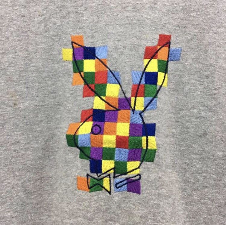 Playboy PLAYBOY Tetris Design Crewneck Sweatshirt Size US S / EU 44-46 / 1 - 6 Thumbnail