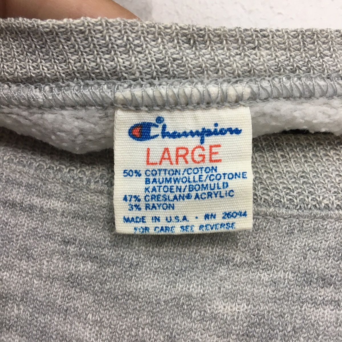 Champion Vintage HARVARD UNIVERSITY Crewneck Sweatshirt Size US L / EU 52-54 / 3 - 9 Thumbnail