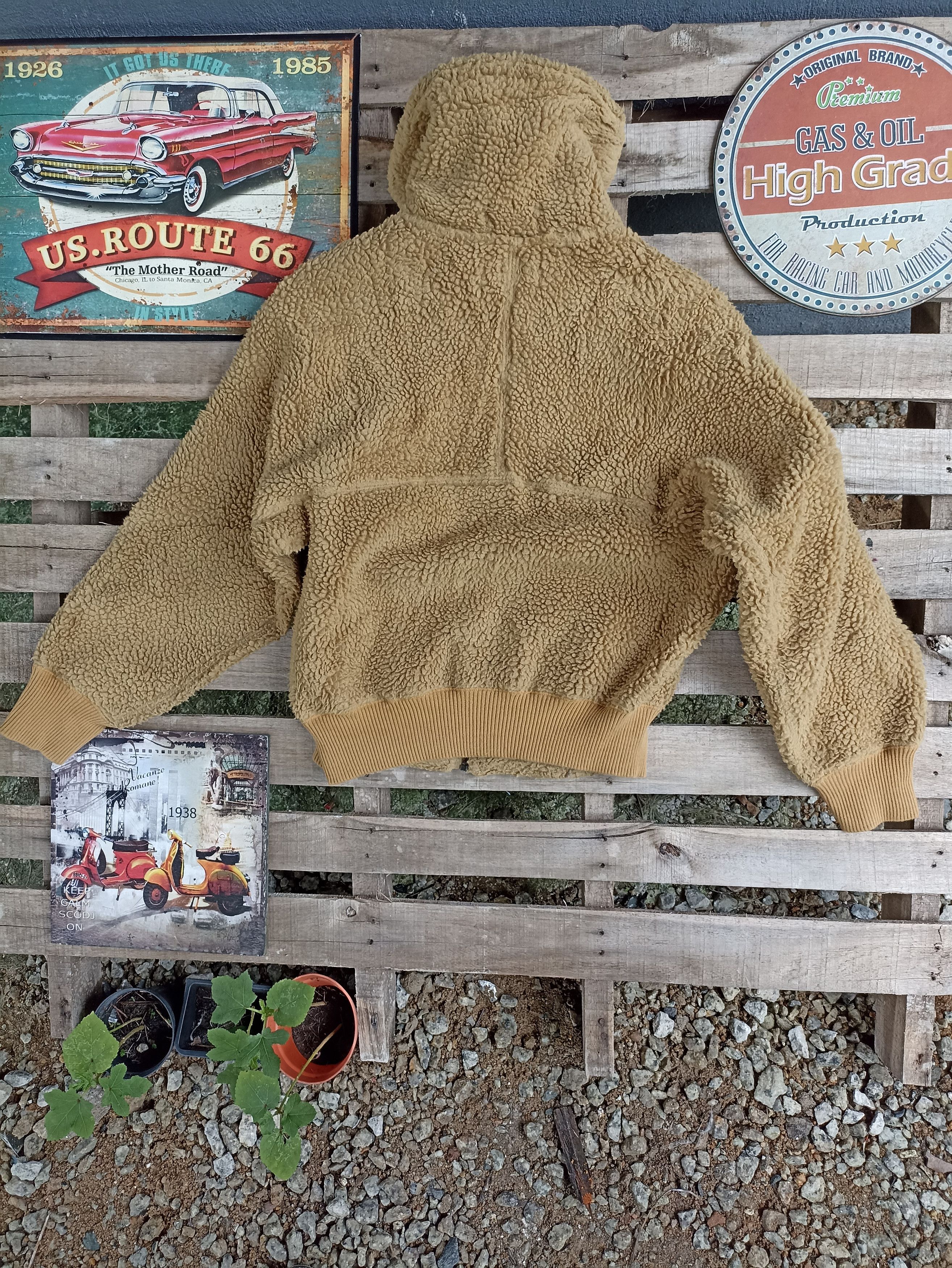 Christophe Lemaire × Japanese Brand × Uniqlo Uniqlo UU Lemaire Sherpa Fleece Cropped Size US M / EU 48-50 / 2 - 2 Thumbnail
