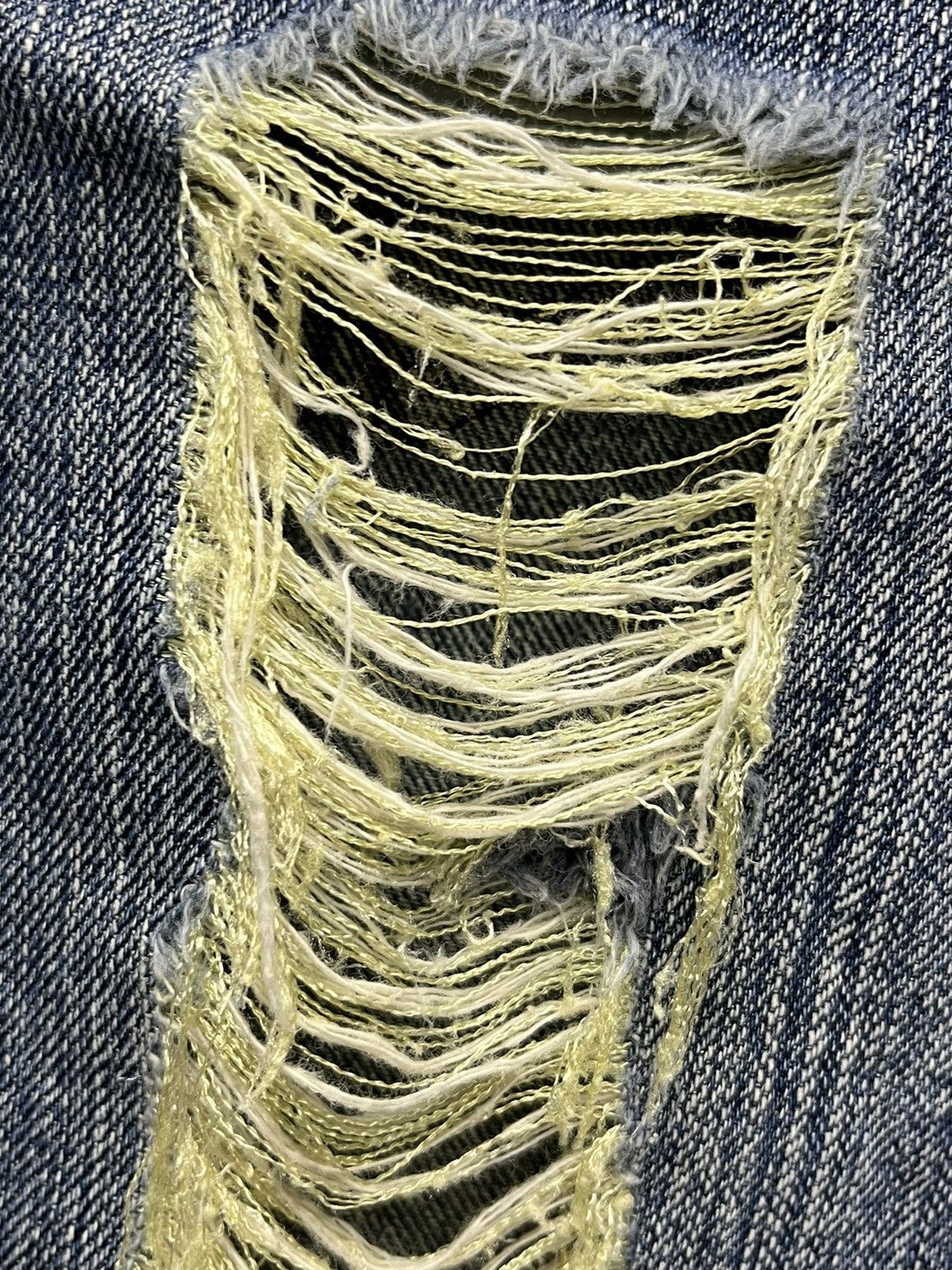 Life After Denim 🔥CASVA Designer Punk Ripped Distressed Denim Hysteric Style Size US 29 - 9 Thumbnail