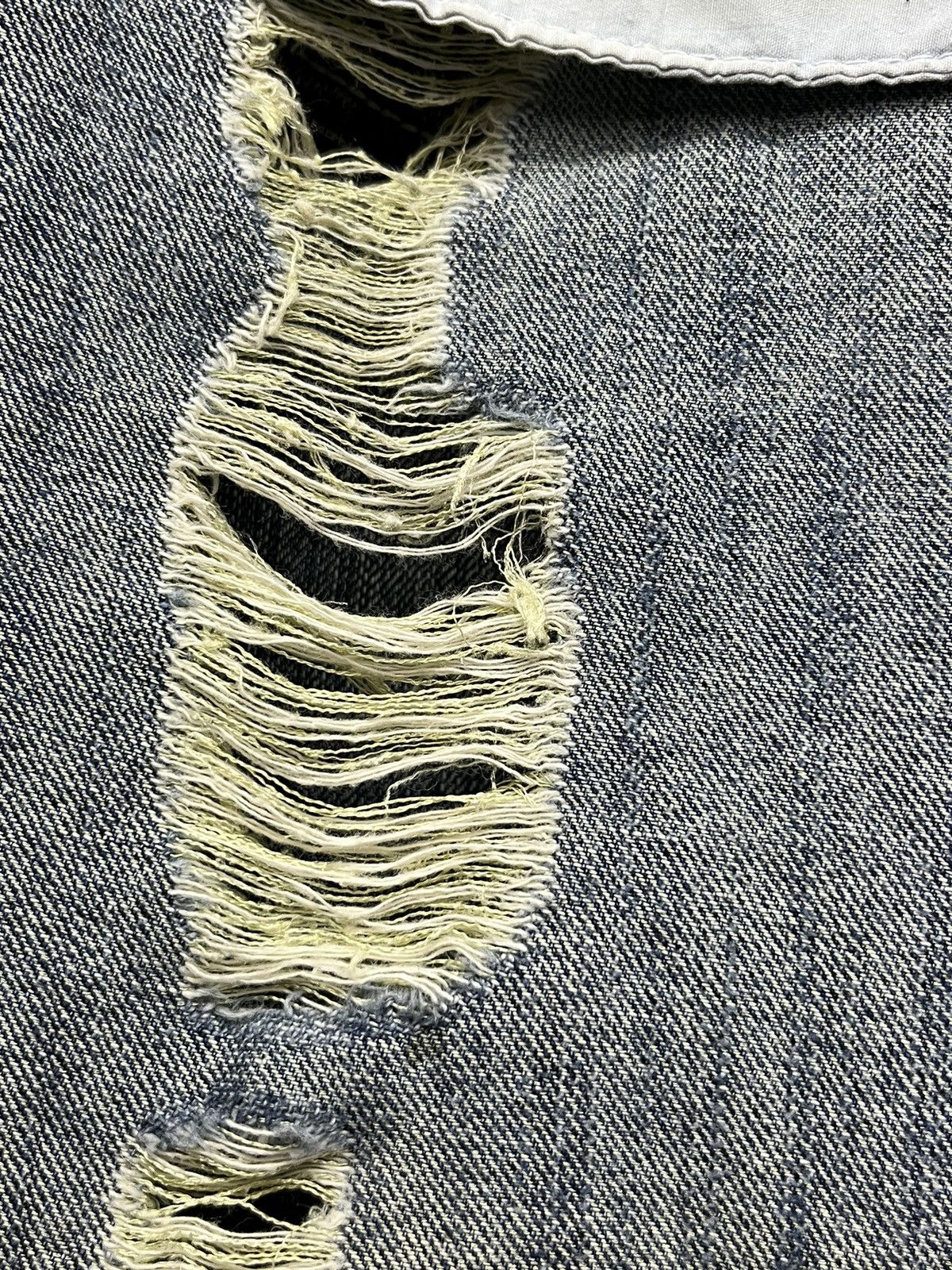Life After Denim 🔥CASVA Designer Punk Ripped Distressed Denim Hysteric Style Size US 29 - 18 Thumbnail