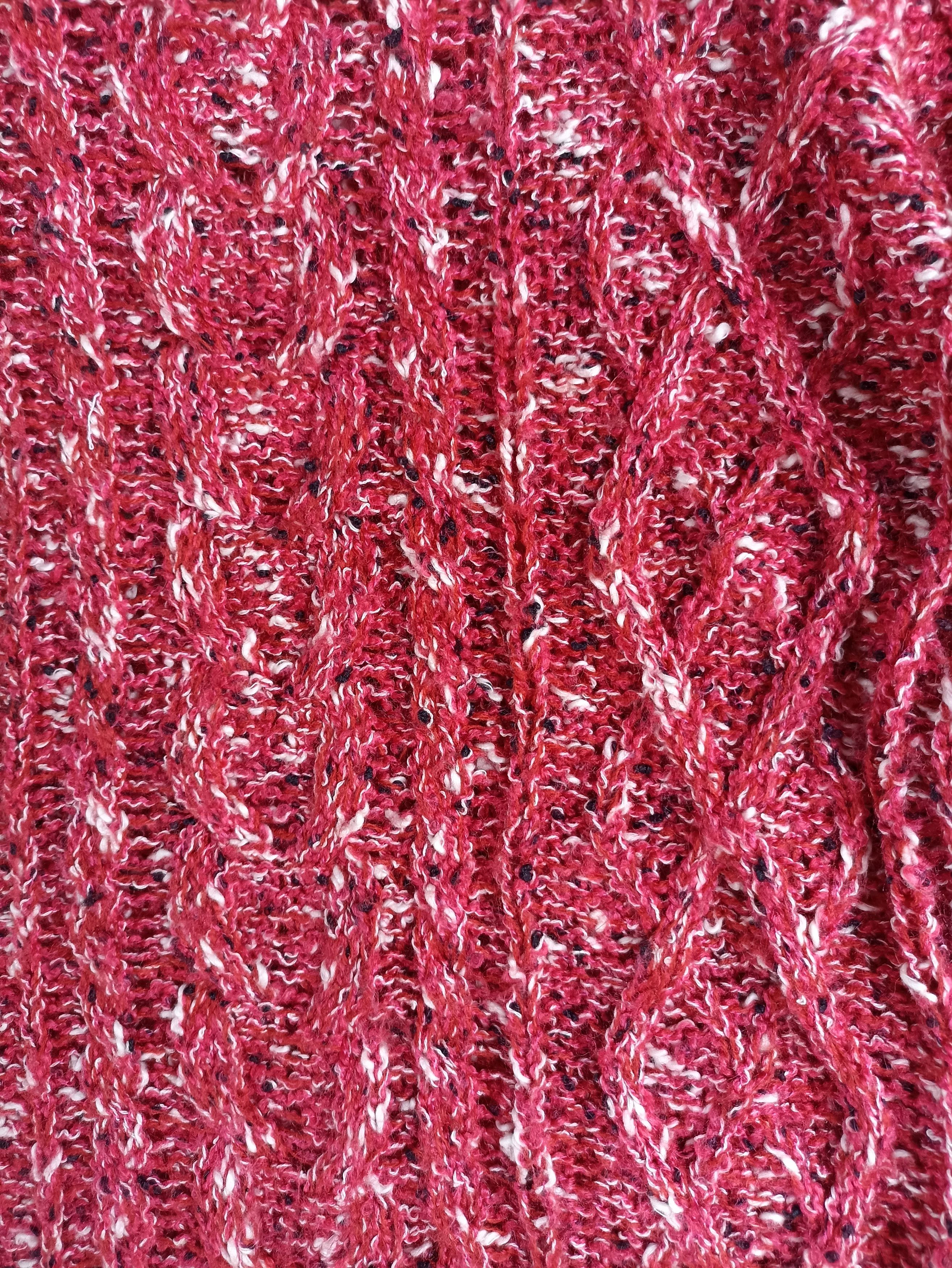 Aran Isles Knitwear × Homespun Knitwear × Japanese Brand Letter Back Number Knitwear Sweater Size M / US 6-8 / IT 42-44 - 2 Thumbnail