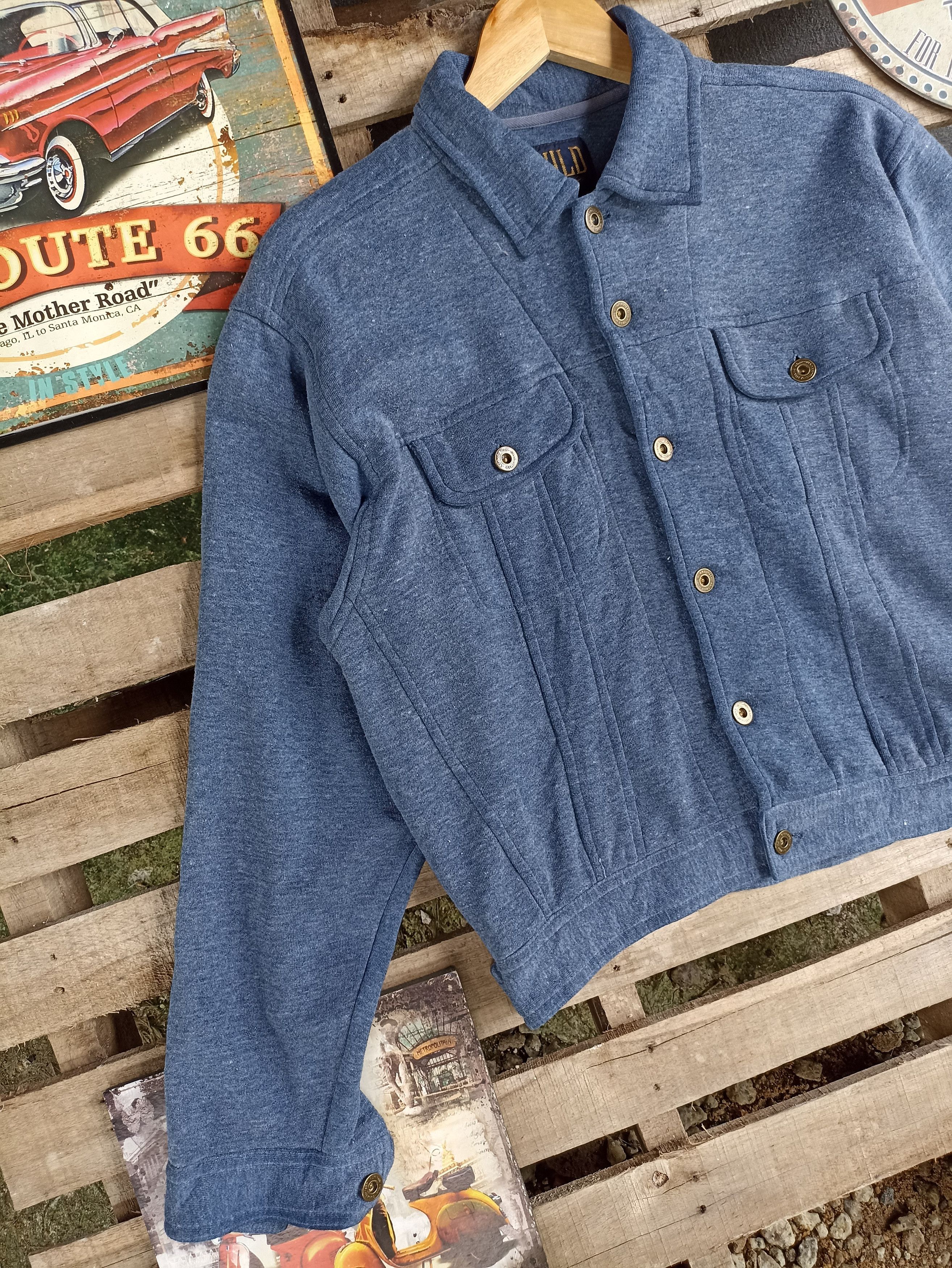 Japanese Brand × Vintage Vintage Wild Love Machine Cropped Sweat Jacket Size US M / EU 48-50 / 2 - 3 Thumbnail