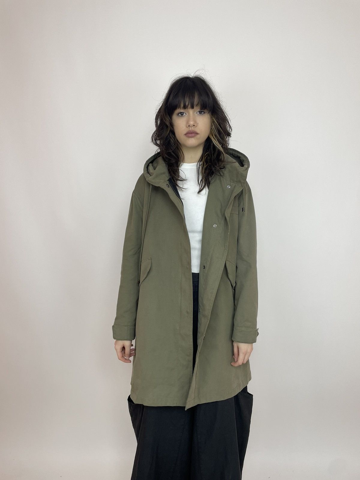 Mango MANGO Military coat Fashionable japanese oversized jacket Size S / US 4 / IT 40 - 8 Thumbnail