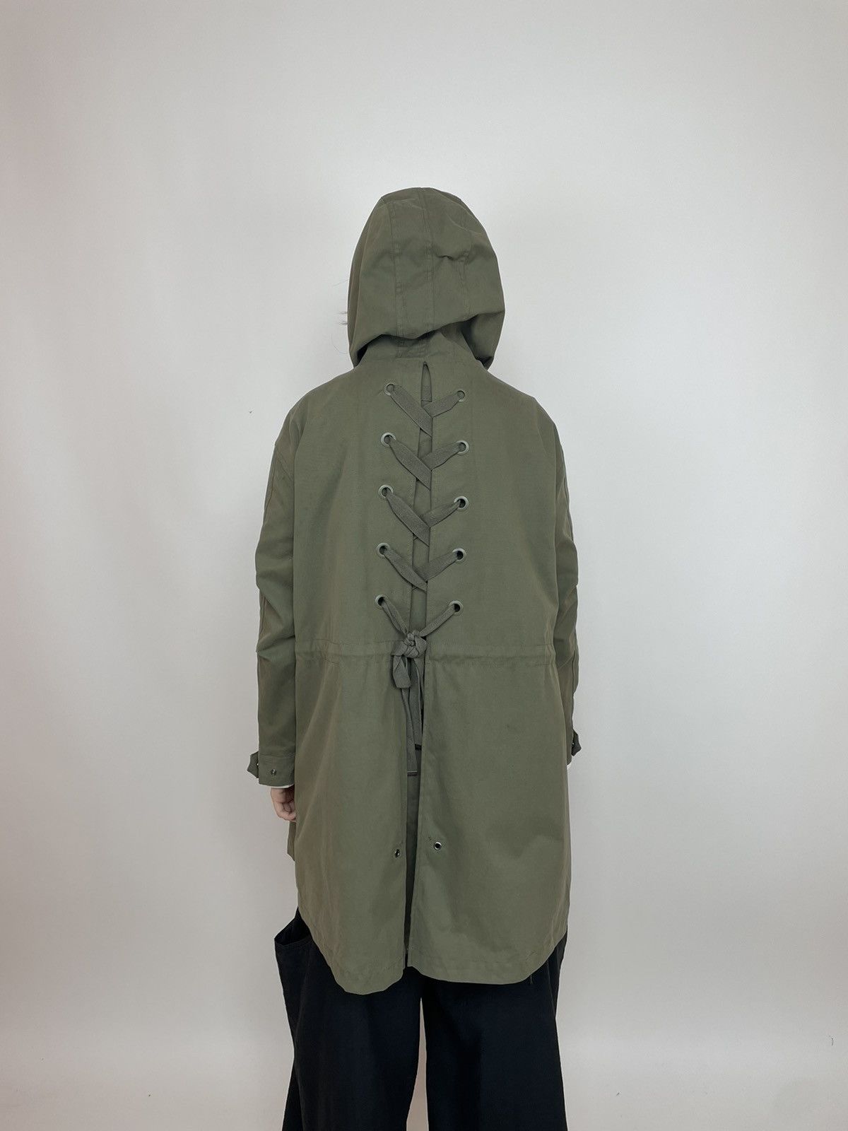 Mango MANGO Military coat Fashionable japanese oversized jacket Size S / US 4 / IT 40 - 7 Thumbnail