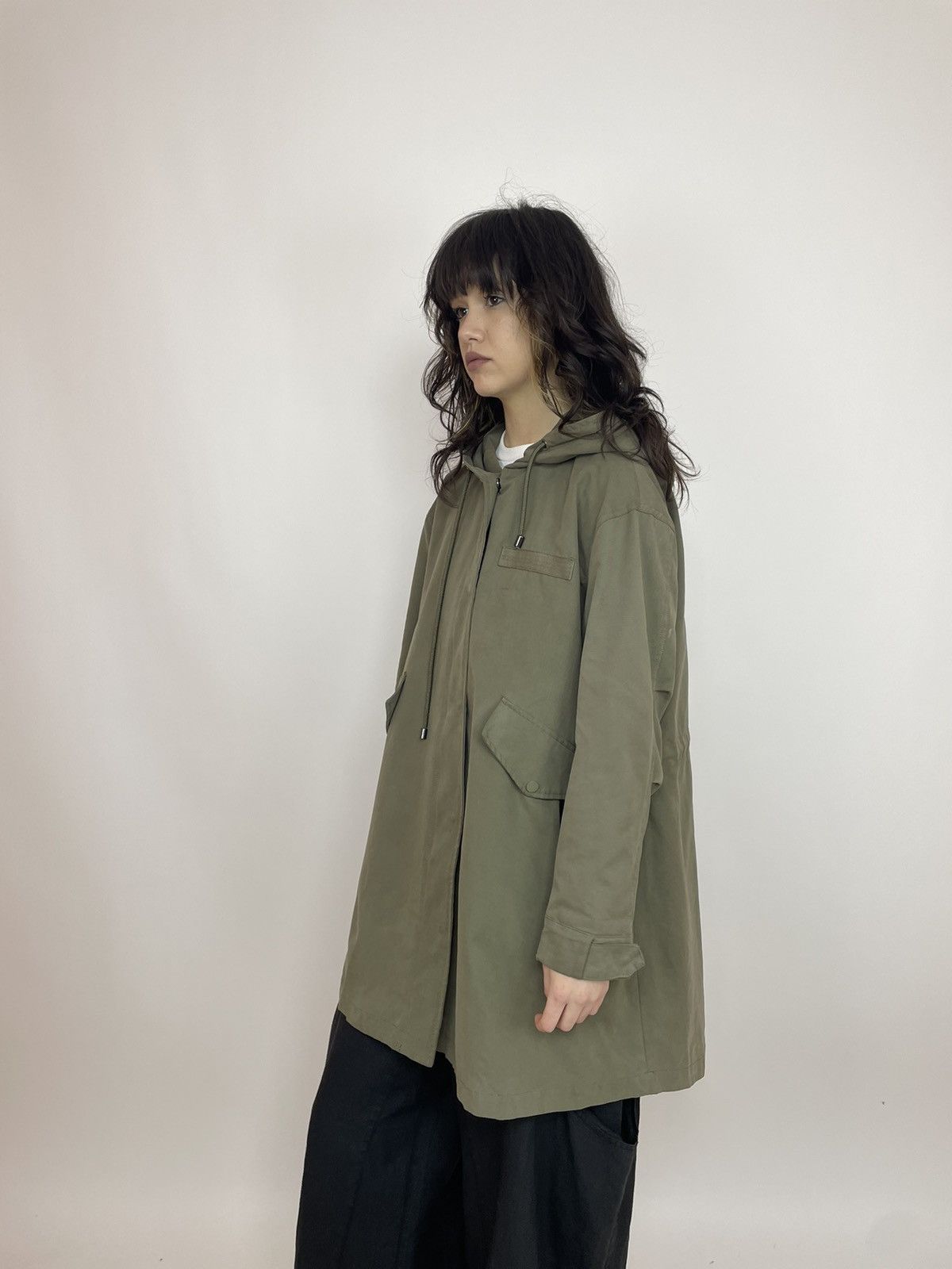 Mango MANGO Military coat Fashionable japanese oversized jacket Size S / US 4 / IT 40 - 5 Thumbnail