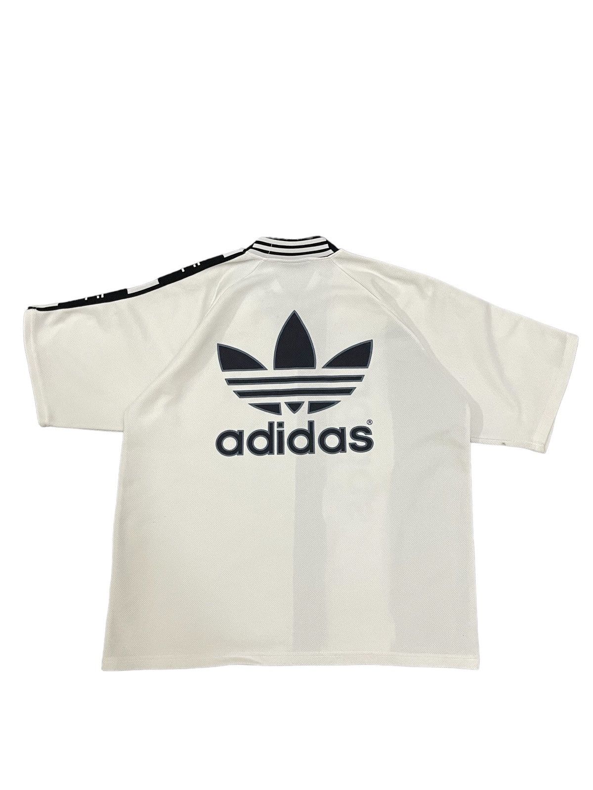Adidas 🔥Rare🔥 Vintage 80s Adidas Trefoil Big Logo Jerseys Size US L / EU 52-54 / 3 - 2 Thumbnail
