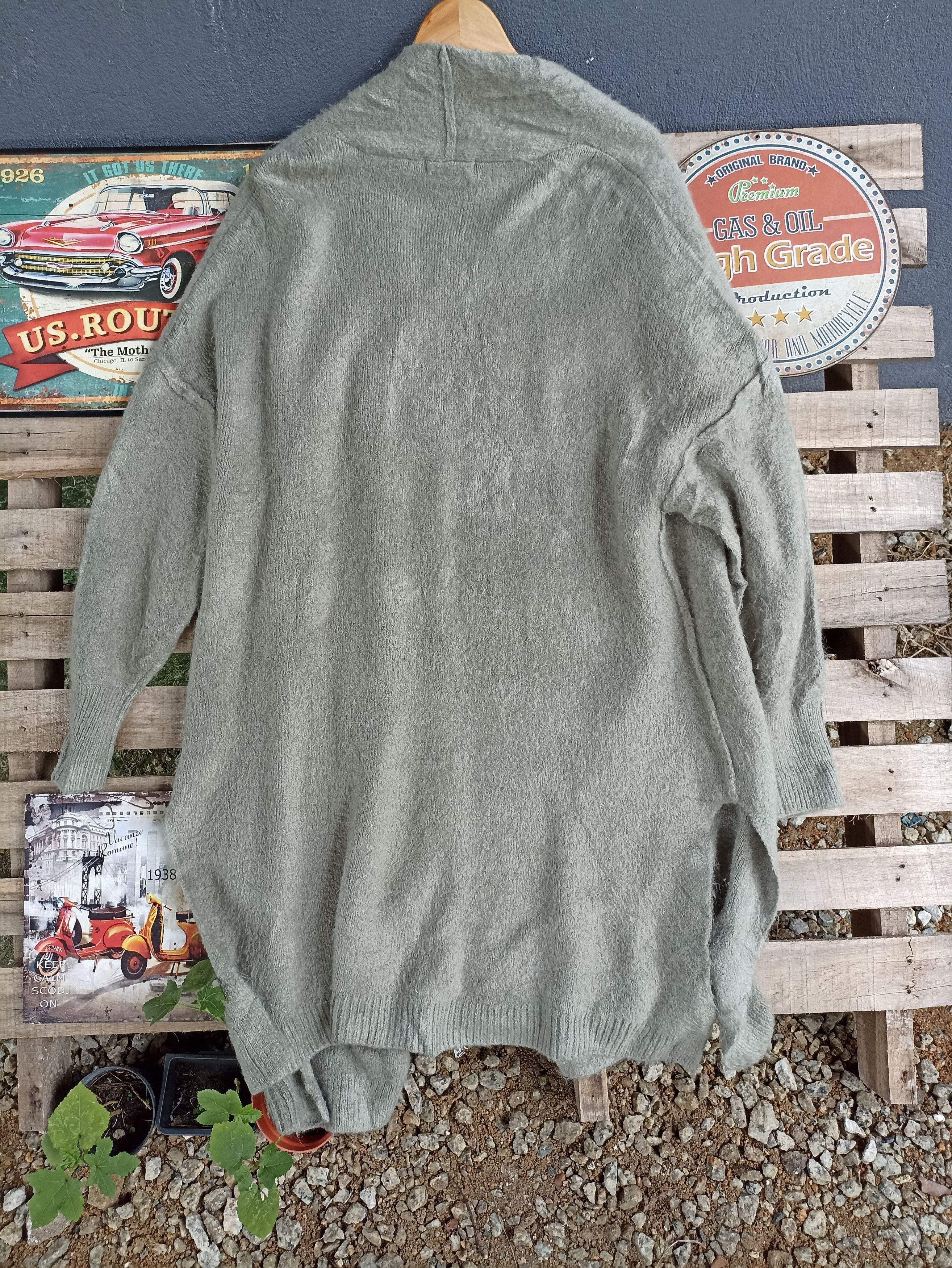 Beams Plus × Japanese Brand Beams Heart Hairi Long Cardigan Size US L / EU 52-54 / 3 - 2 Thumbnail