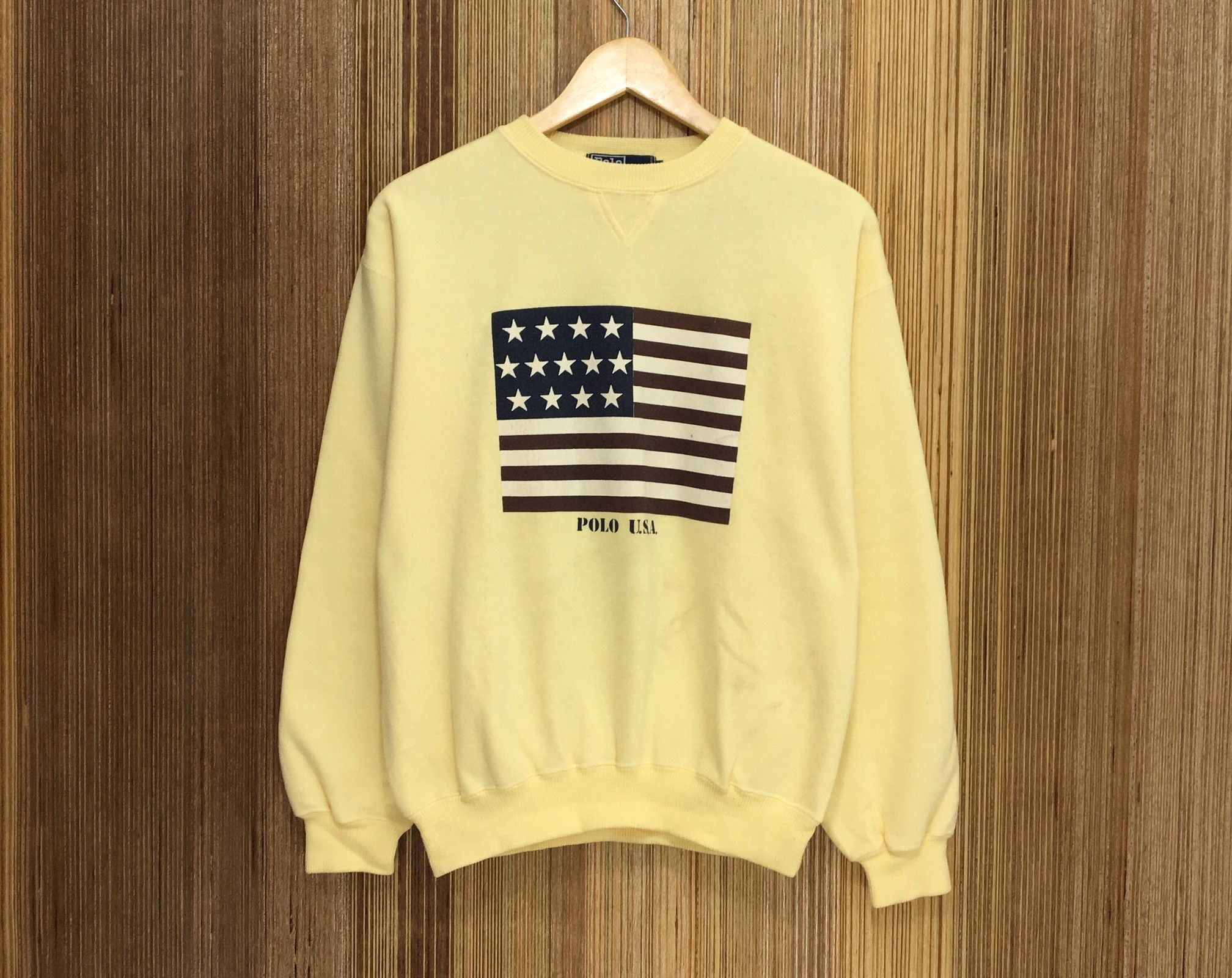 Ralph Lauren POLO USA Ralph Lauren Crewneck Sweatshirt Size US S / EU 44-46 / 1 - 1 Thumbnail
