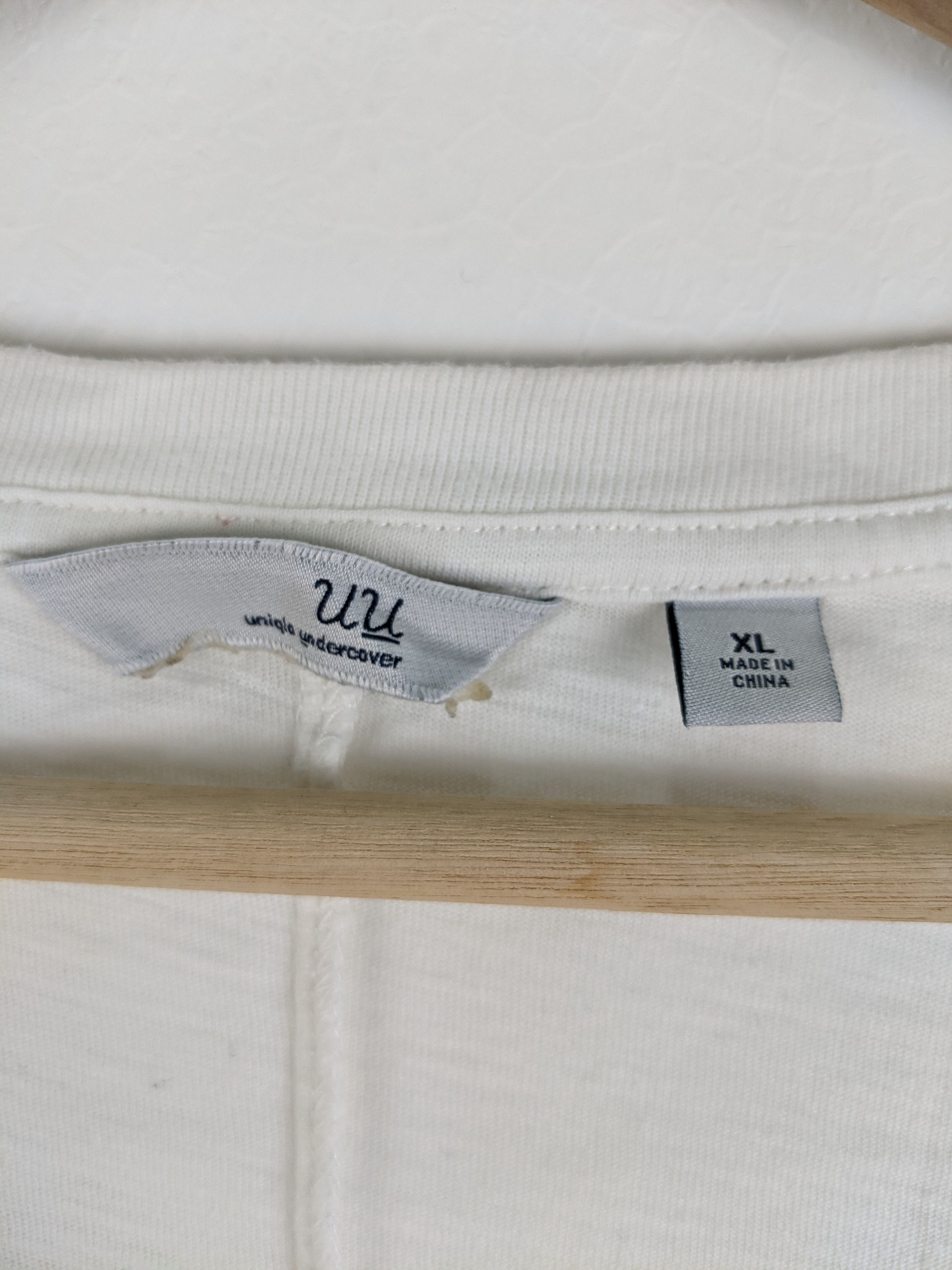 Undercover × Uniqlo Undercover Uniqlo Logo Shirt Size US XL / EU 56 / 4 - 4 Thumbnail