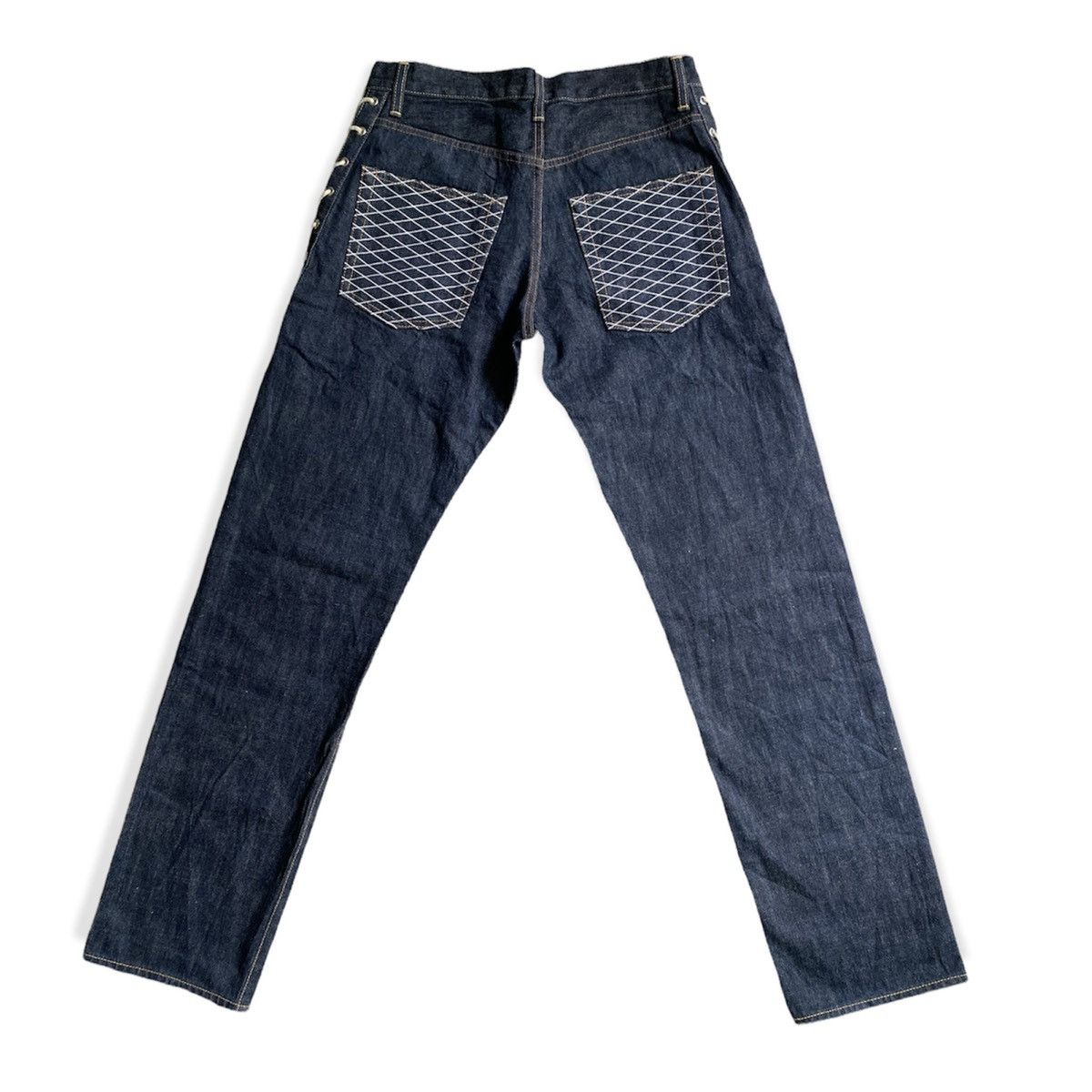 Undercover SS08 Summer Madness Side Lace Jeans Size US 30 / EU 46 - 2 Thumbnail
