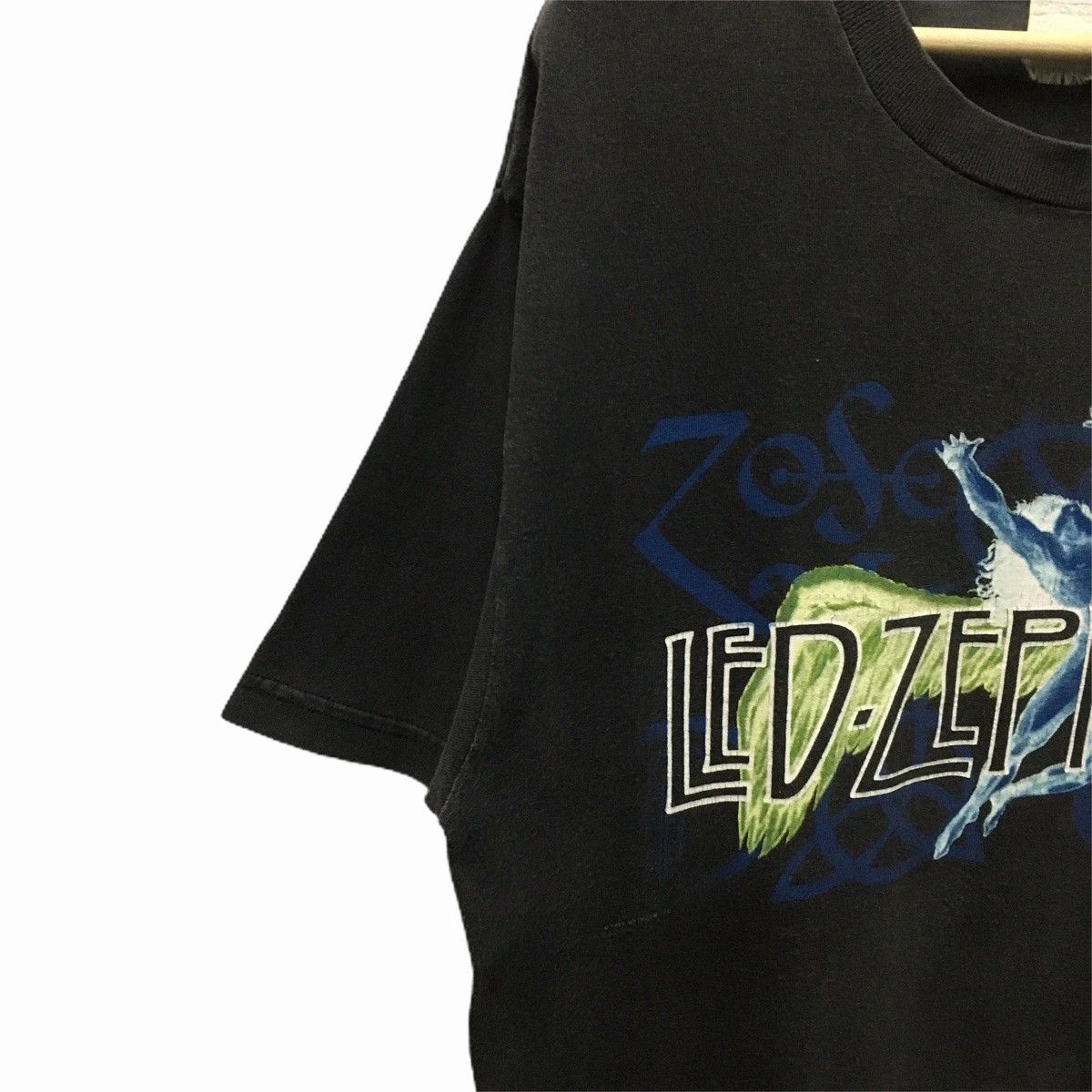 Band Tees × Led Zeppelin × Vintage Rare Vintage 1995 Led Zeppelin Cover Album Rock Band Size US L / EU 52-54 / 3 - 11 Thumbnail