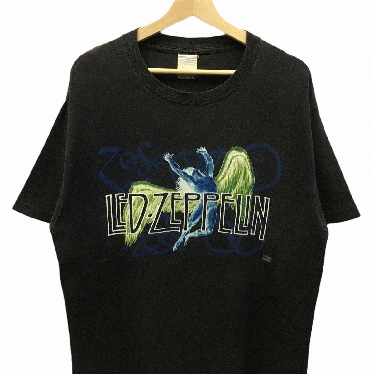Band Tees × Led Zeppelin × Vintage Rare Vintage 1995 Led Zeppelin Cover Album Rock Band Size US L / EU 52-54 / 3 - 7 Thumbnail