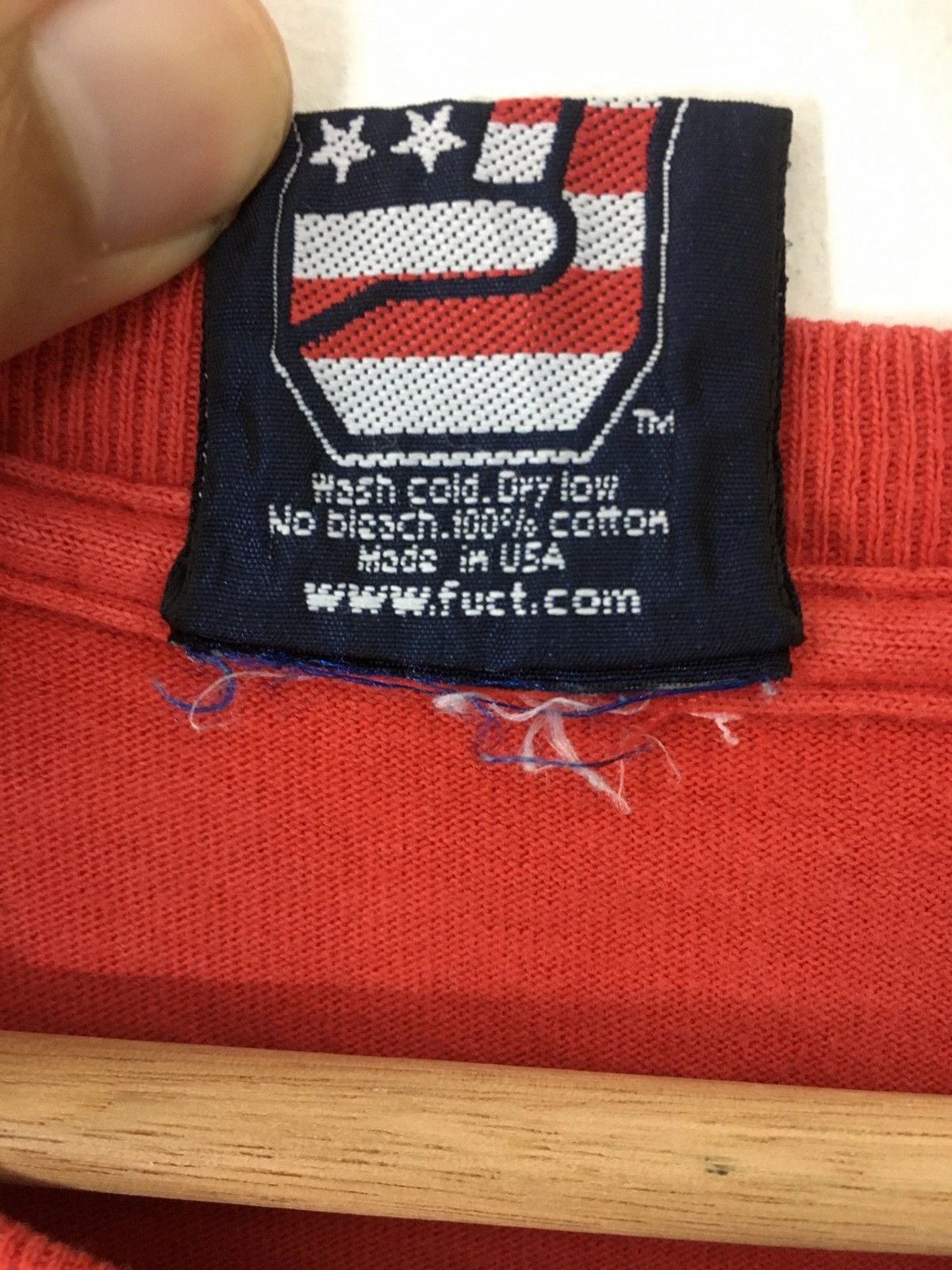 FUCT × Vintage Rare Vintage 90s FUCT Skull Printed Tshirt Size US M / EU 48-50 / 2 - 3 Thumbnail