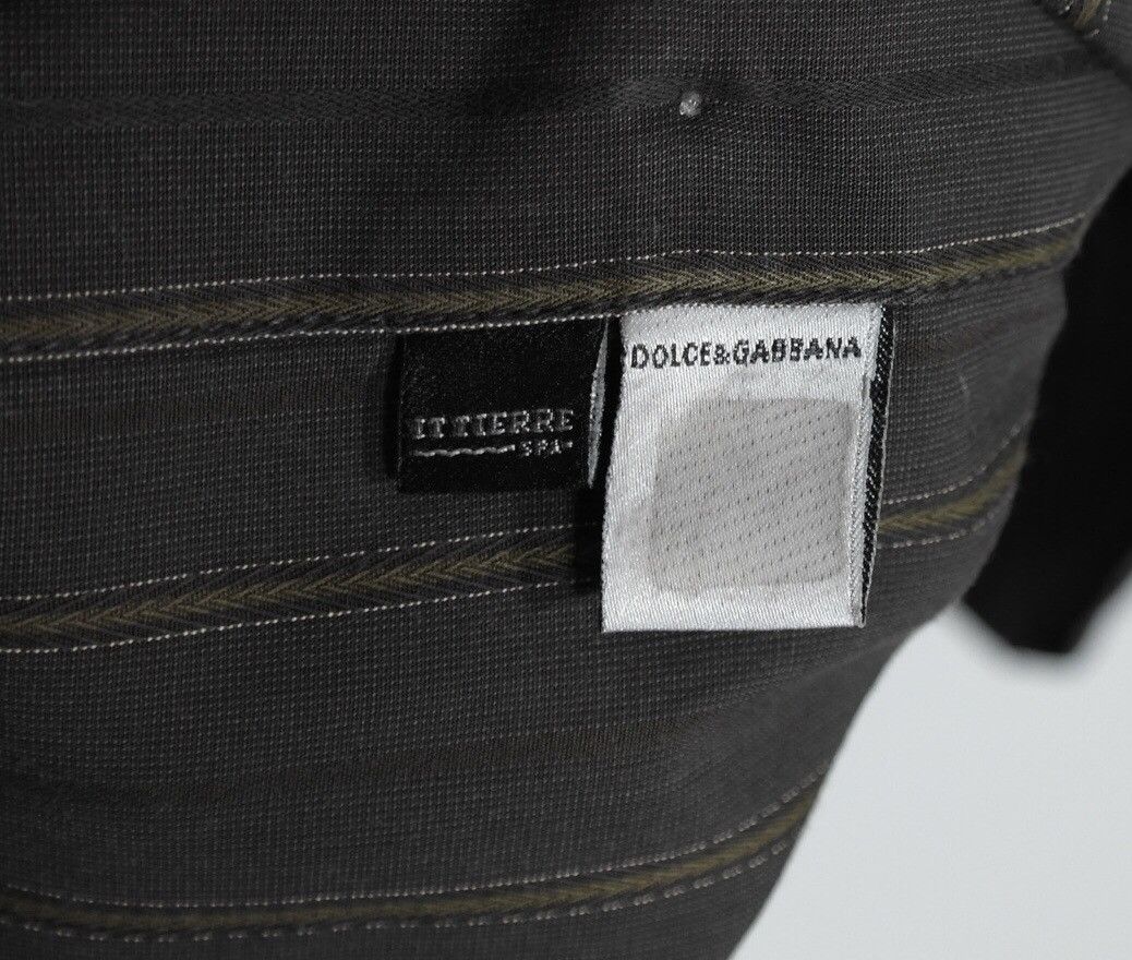 Dolce & Gabbana Dolce & Gabbana Vintage Striped Shirt Mens Sz M Size US M / EU 48-50 / 2 - 6 Thumbnail