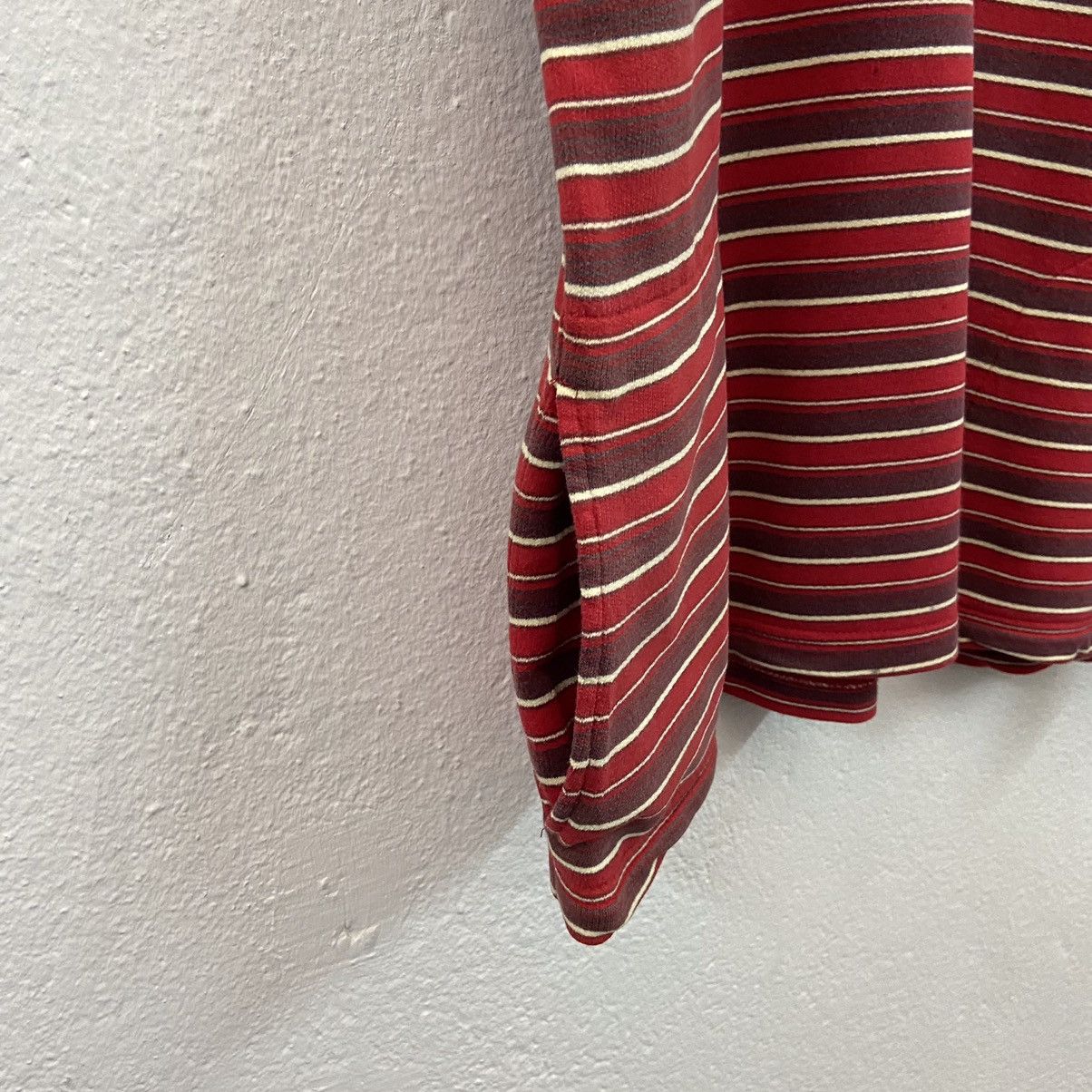 Hang Ten × Vintage Rare Vintage Hang Ten Stripe Pocket Side Tshirt Size US L / EU 52-54 / 3 - 5 Thumbnail