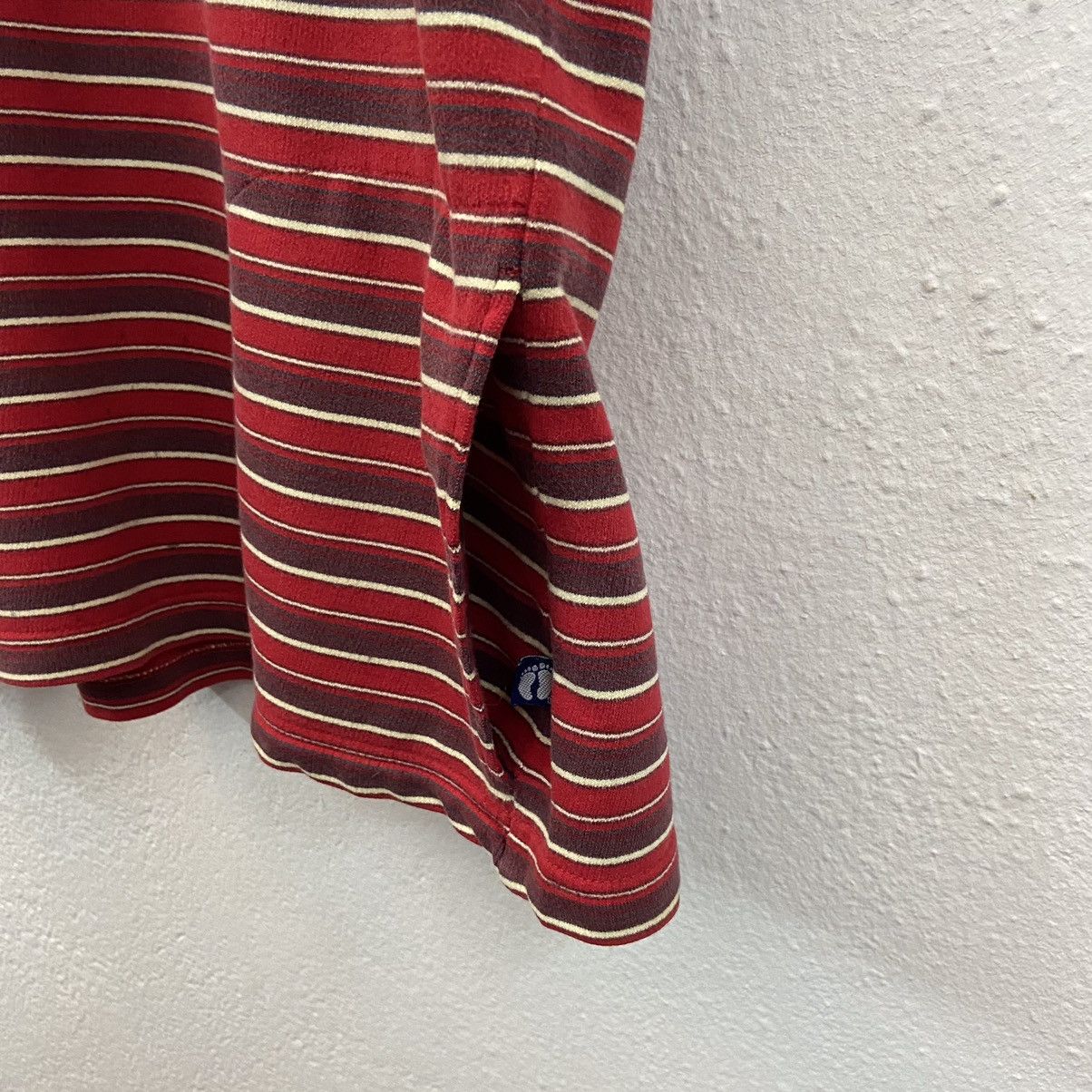 Hang Ten × Vintage Rare Vintage Hang Ten Stripe Pocket Side Tshirt Size US L / EU 52-54 / 3 - 6 Thumbnail