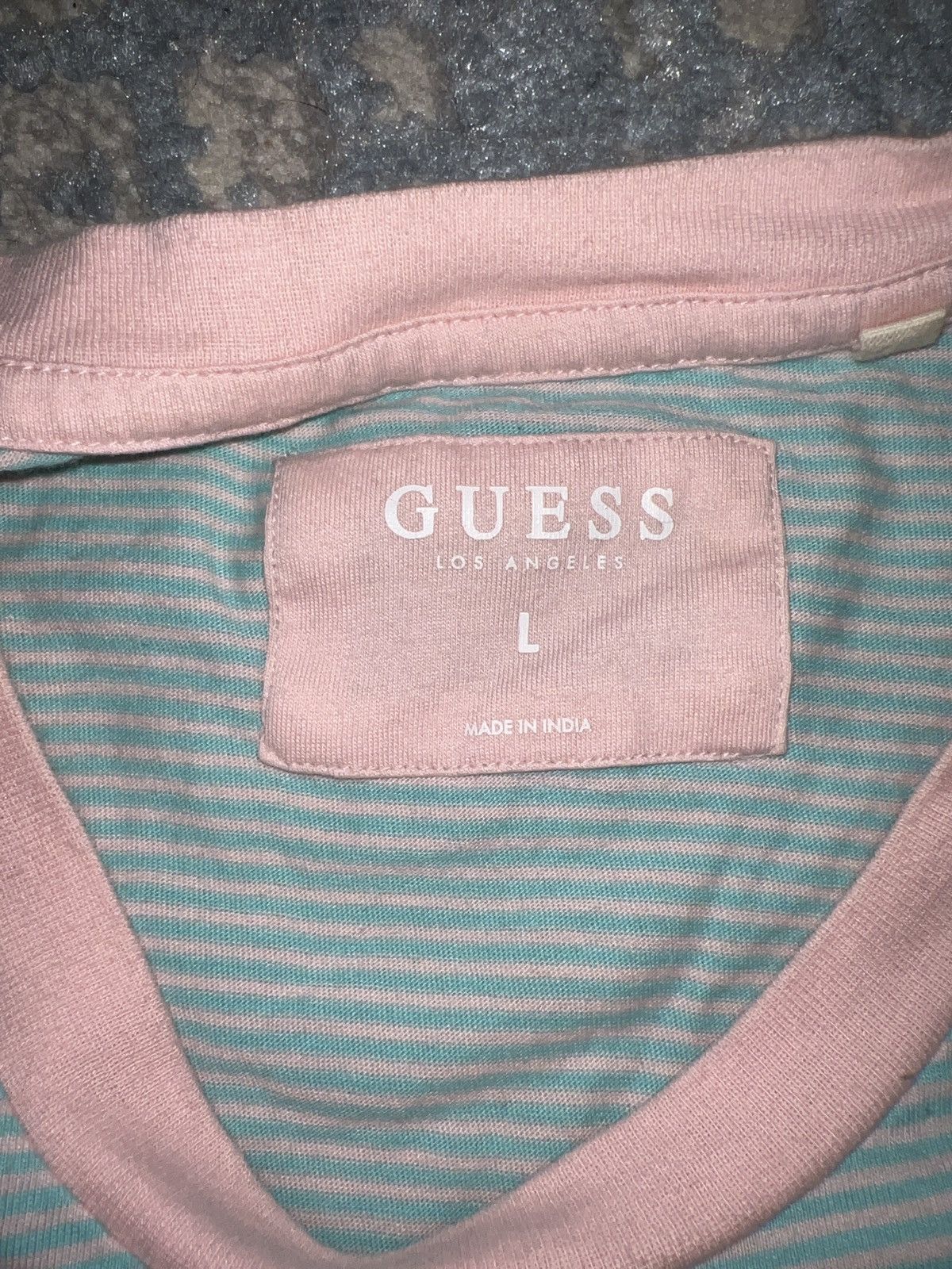 Guess Vintage Style Guess Pocket Tee A$AP Rocky Size US L / EU 52-54 / 3 - 3 Thumbnail