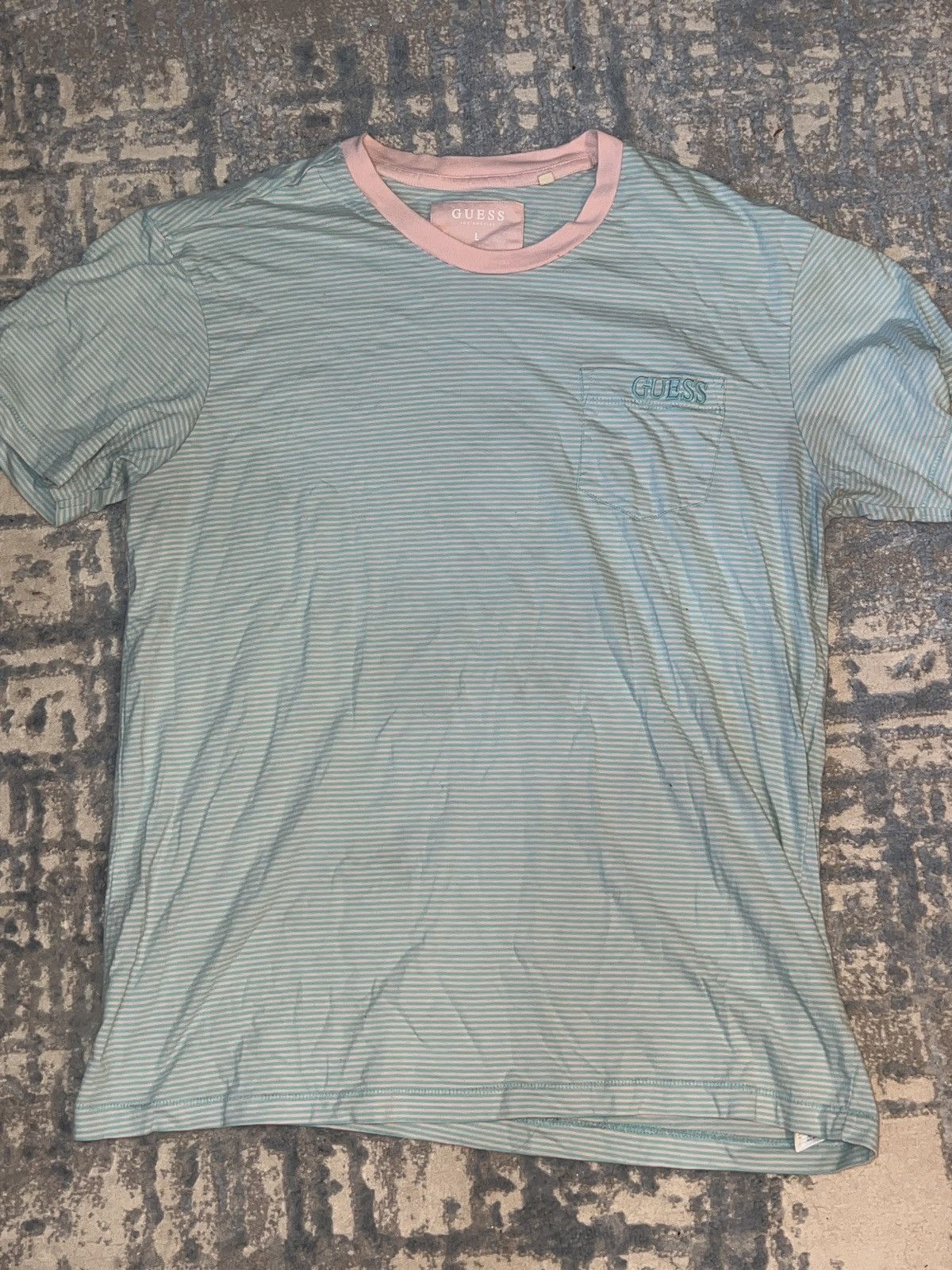 Guess Vintage Style Guess Pocket Tee A$AP Rocky Size US L / EU 52-54 / 3 - 2 Thumbnail