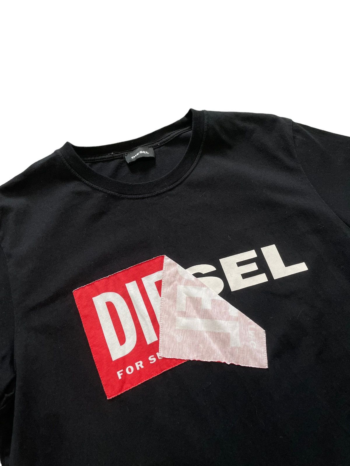 Diesel Diesel black logo spellout t shirt Size US M / EU 48-50 / 2 - 2 Thumbnail