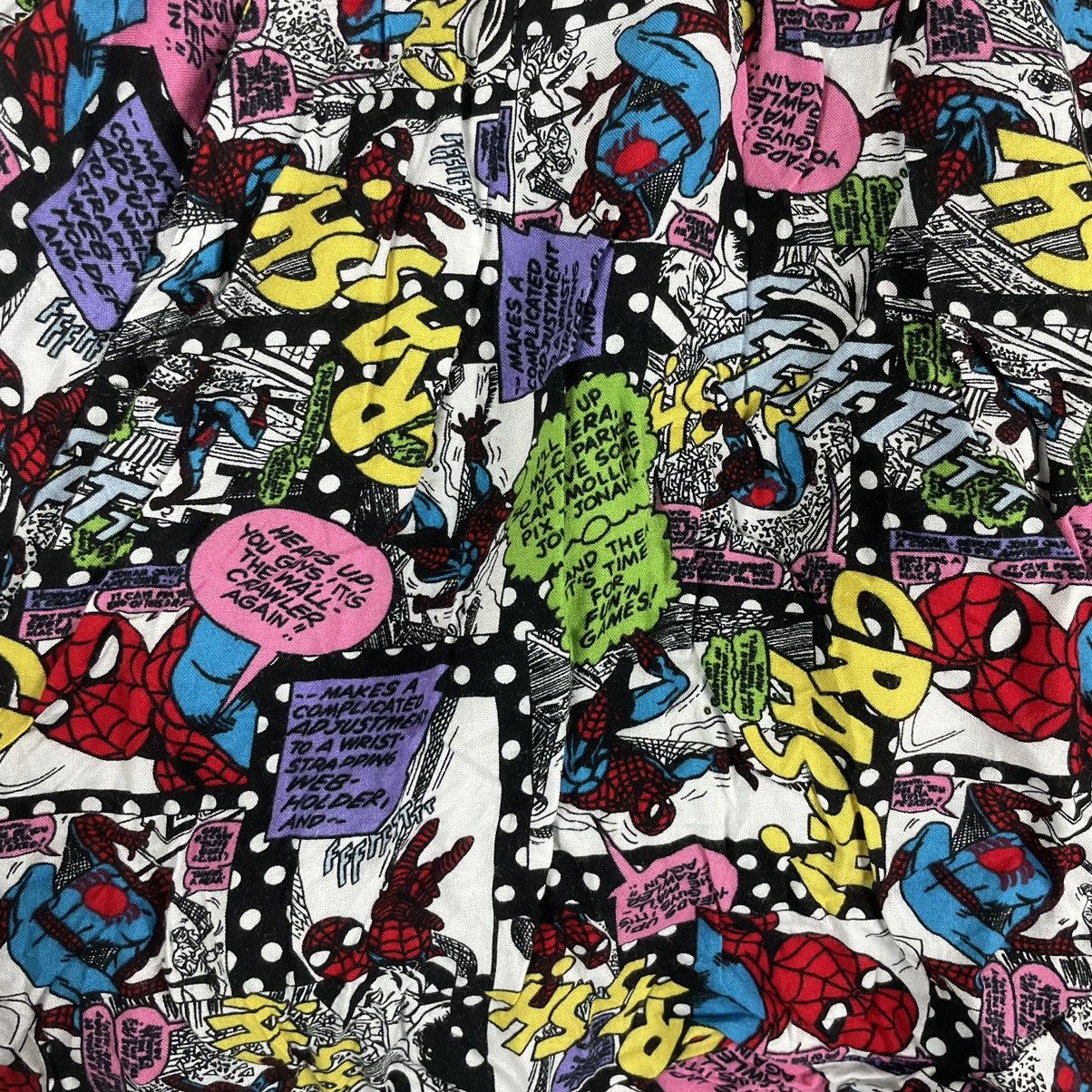 Marvel Comics Marvel Comics Fullprint Mini Skirts Size 33" - 3 Thumbnail
