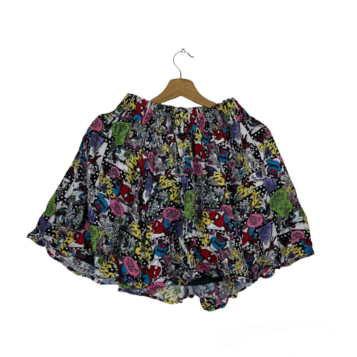 Marvel Comics Marvel Comics Fullprint Mini Skirts Size 33" - 2 Thumbnail