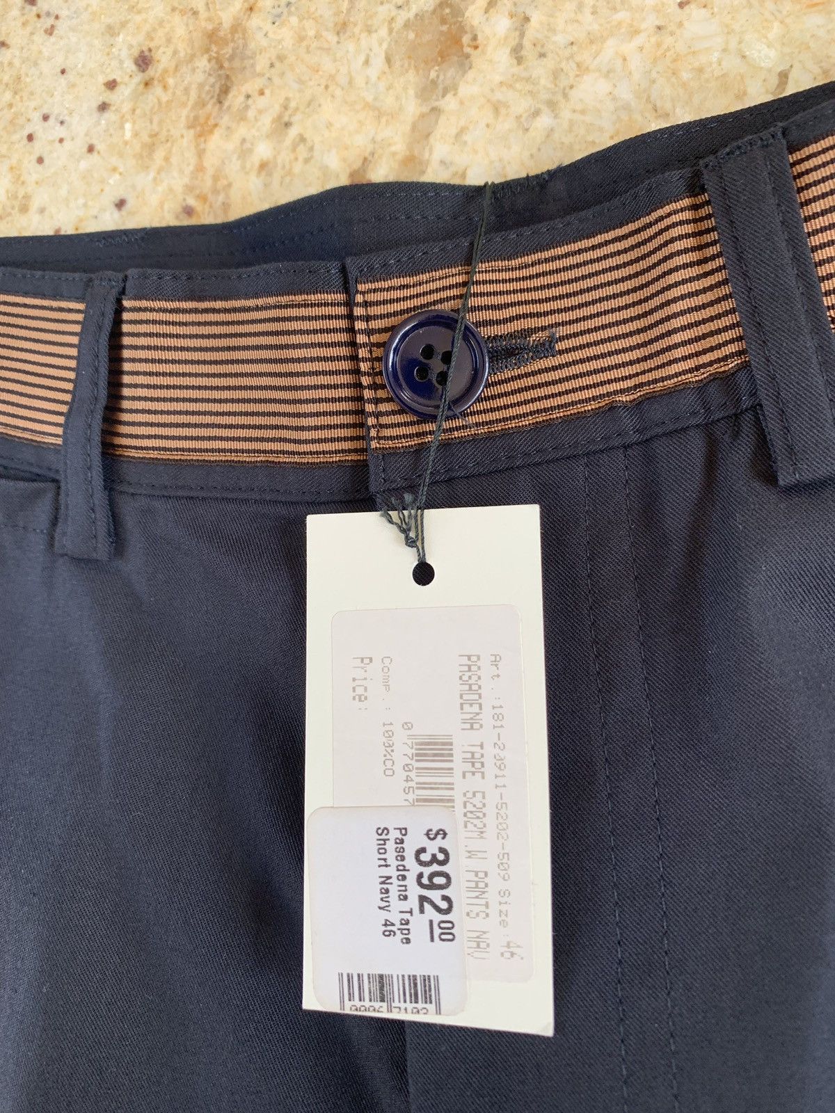 Dries Van Noten Pasadena Shorts in Navy Size US 30 / EU 46 - 4 Thumbnail