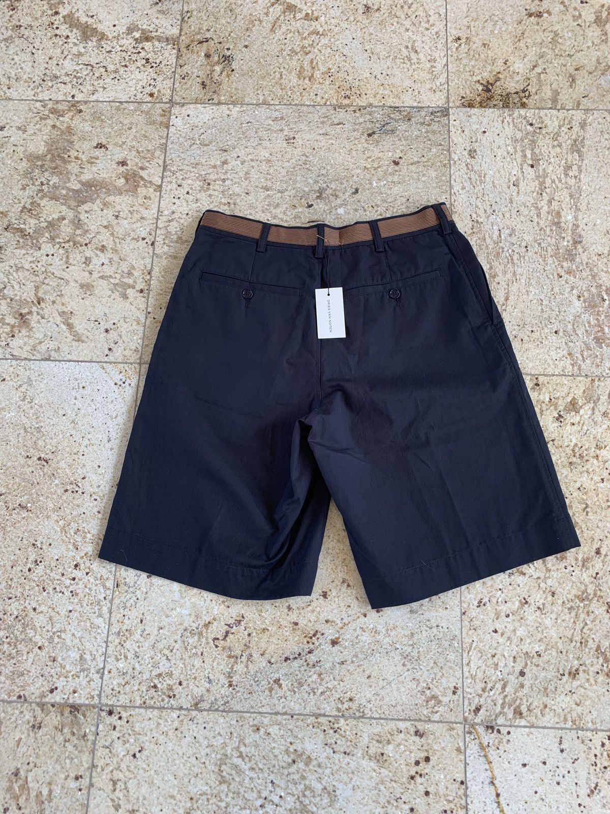 Dries Van Noten Pasadena Shorts in Navy Size US 30 / EU 46 - 9 Thumbnail