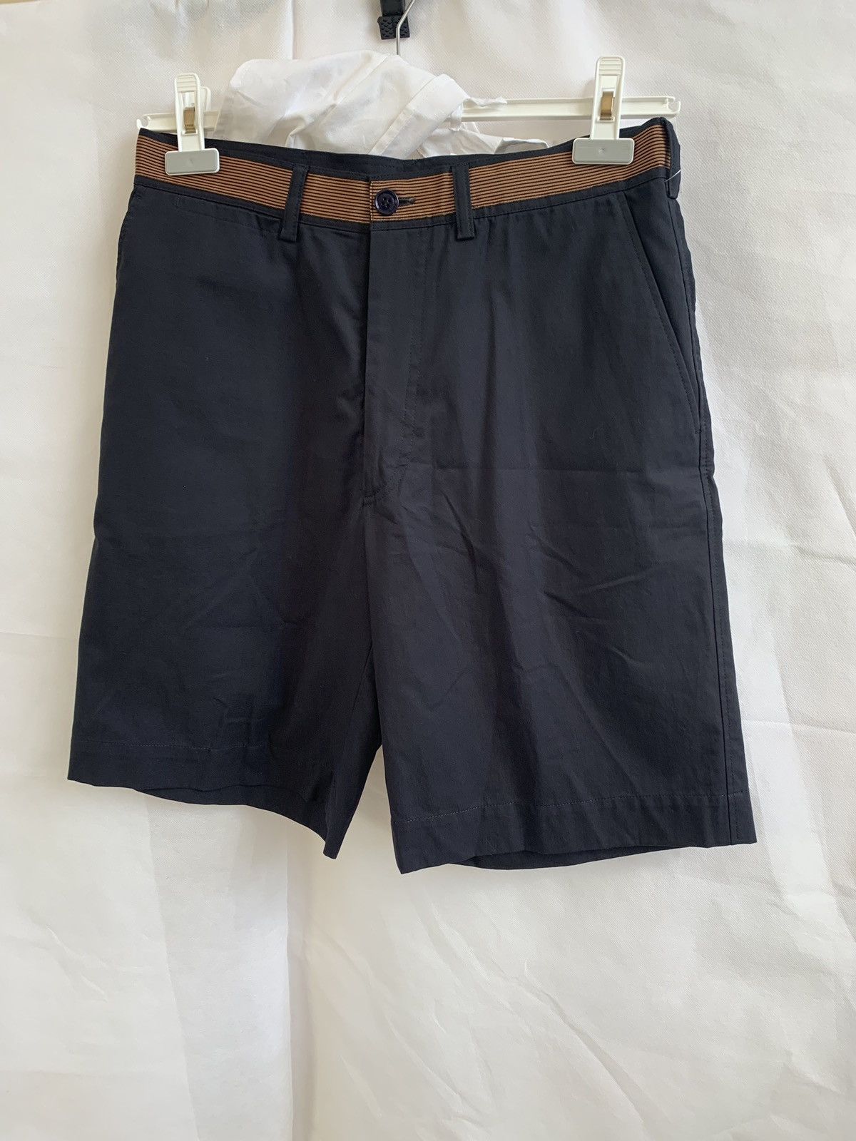 Dries Van Noten Pasadena Shorts in Navy Size US 30 / EU 46 - 12 Thumbnail