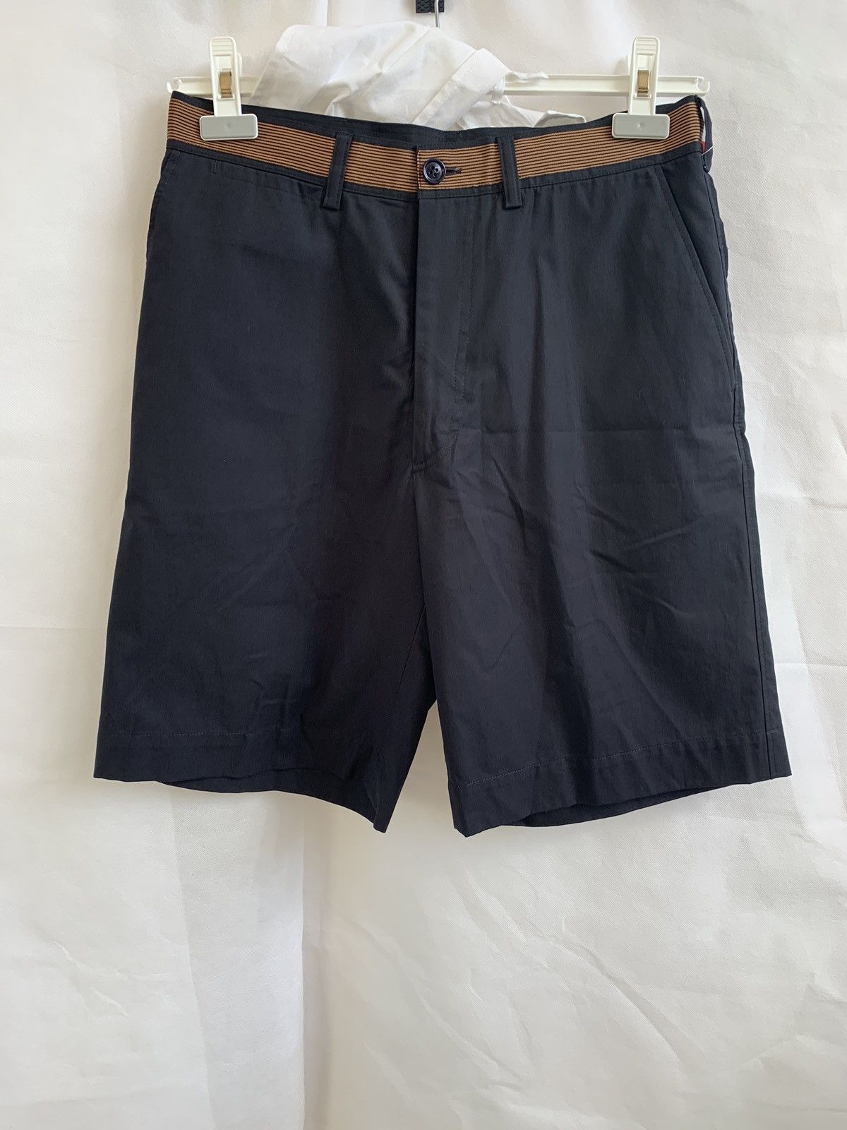 Dries Van Noten Pasadena Shorts in Navy Size US 30 / EU 46 - 13 Thumbnail
