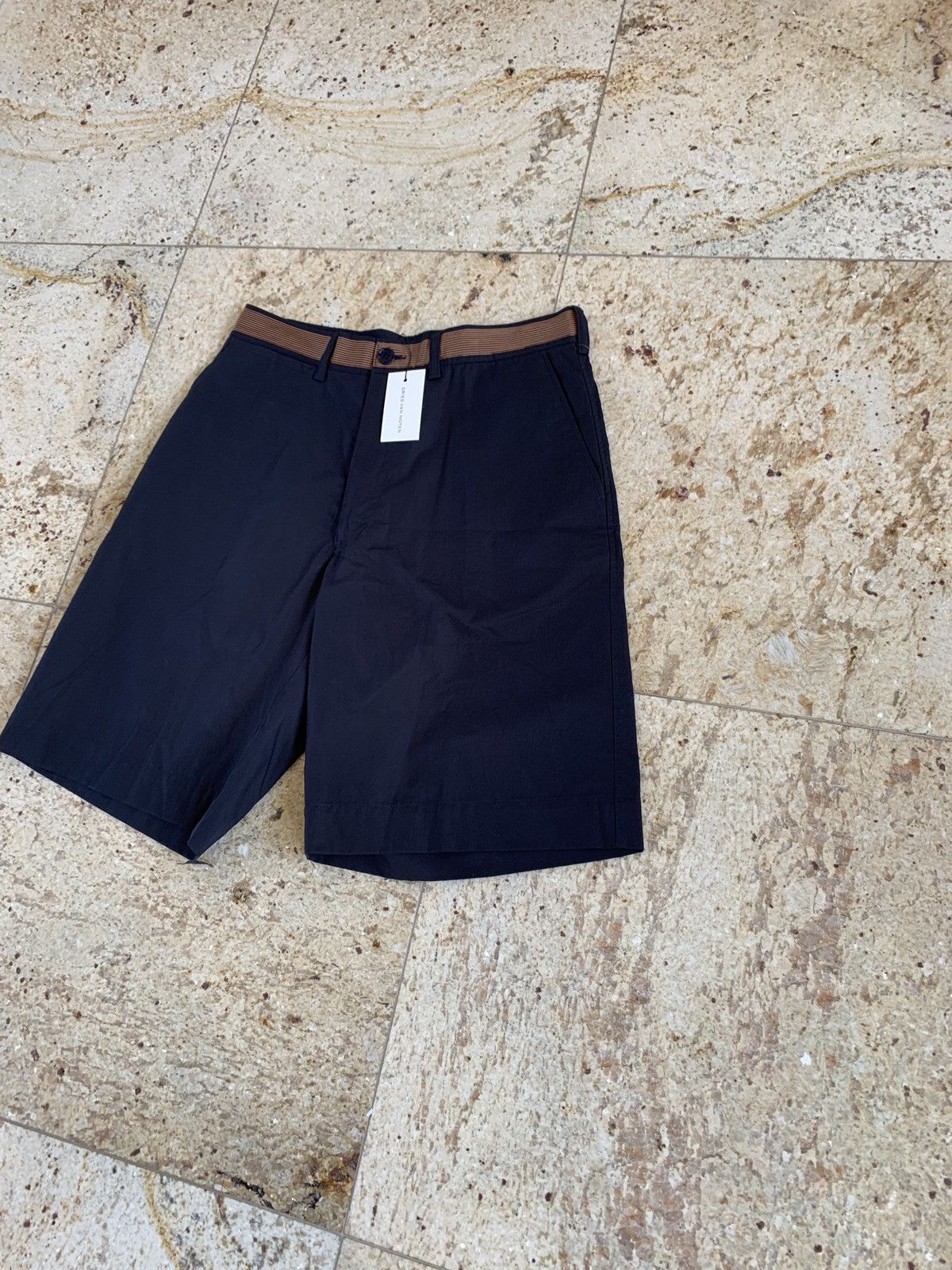 Dries Van Noten Pasadena Shorts in Navy Size US 30 / EU 46 - 3 Thumbnail