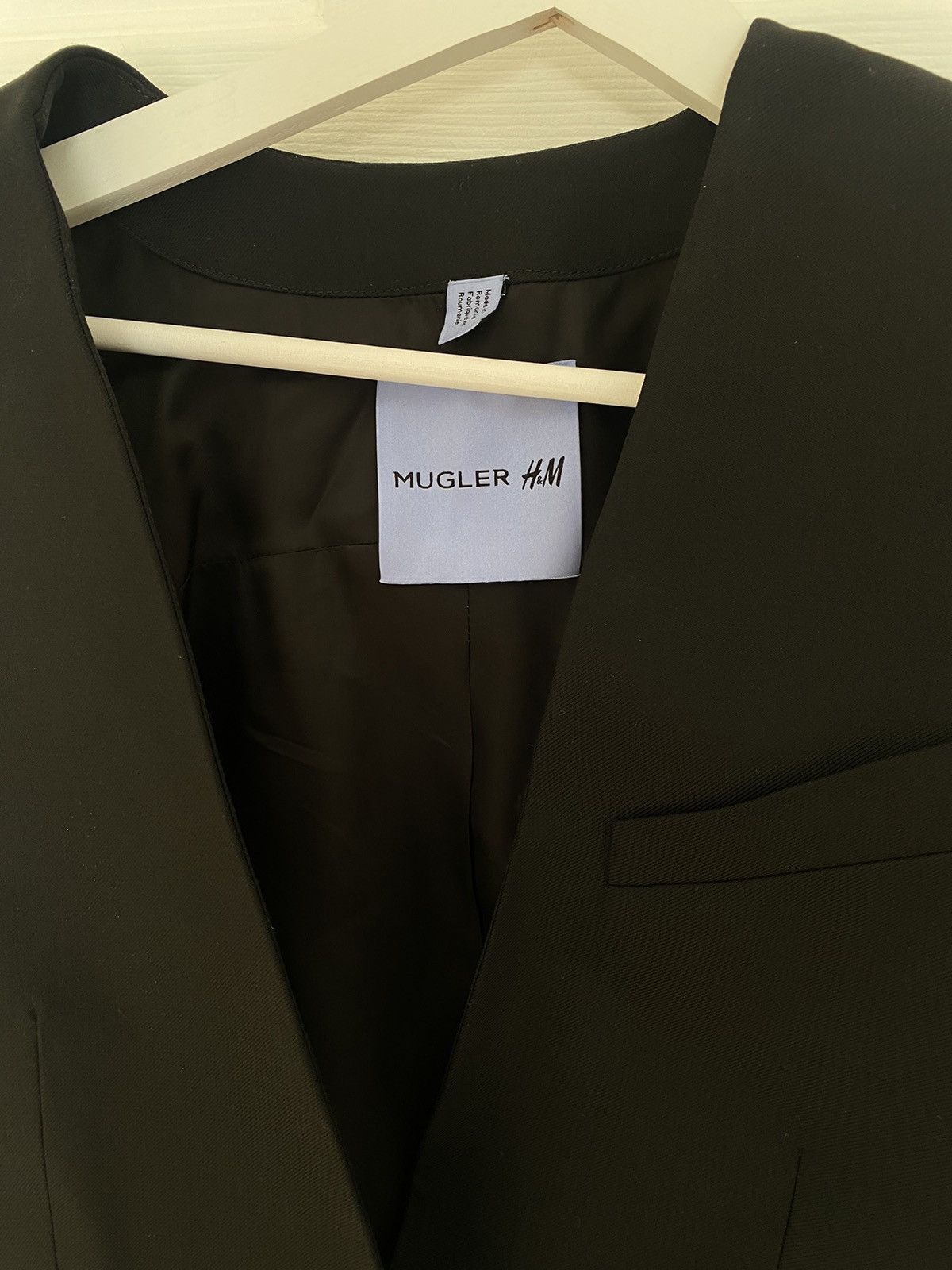H&M Oversized Wool Blazer Size XS / US 0-2 / IT 36-38 - 8 Thumbnail